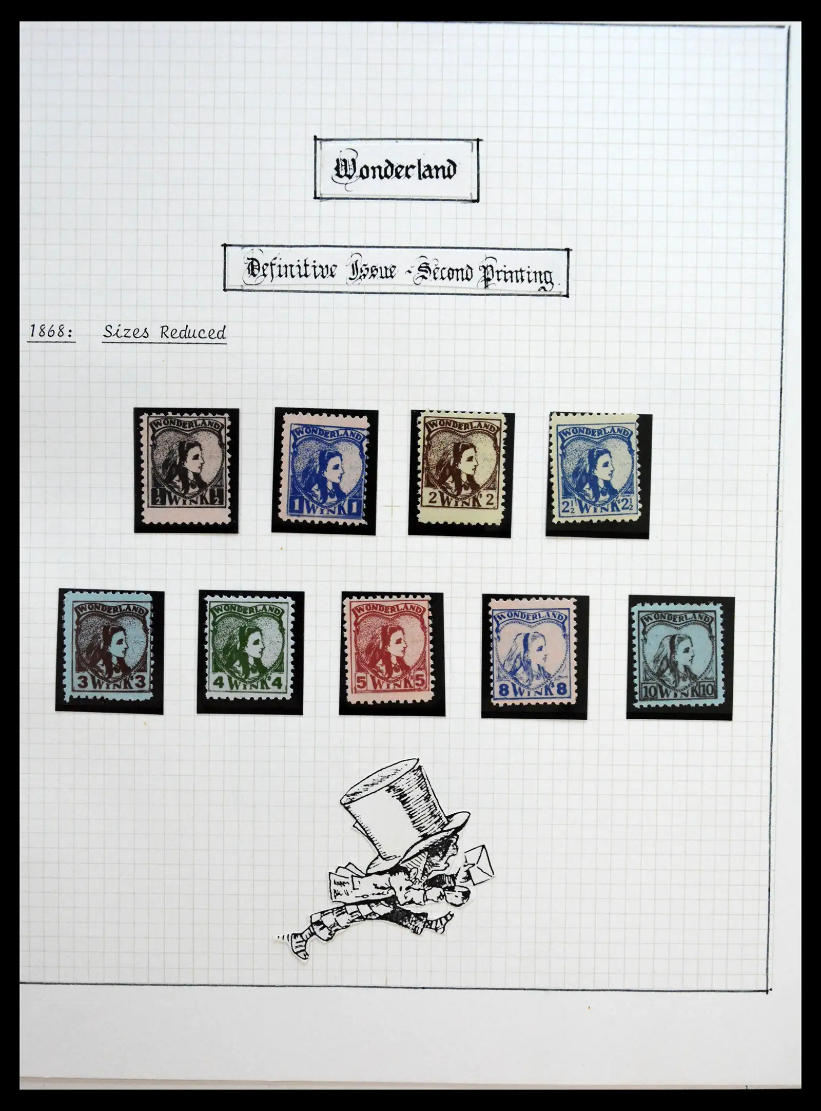 41212 0002 - Stamp collection 41212 Great Britain cinderella's.