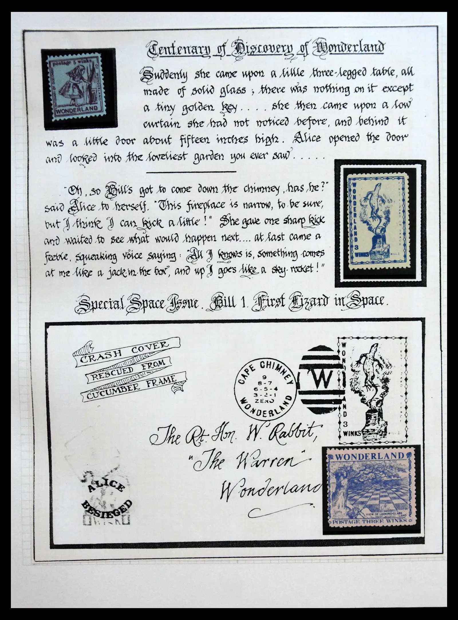 41212 0007 - Stamp collection 41212 Great Britain cinderella's.