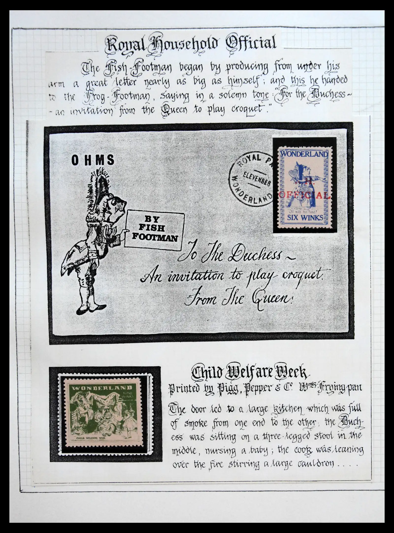 41212 0009 - Stamp collection 41212 Great Britain cinderella's.