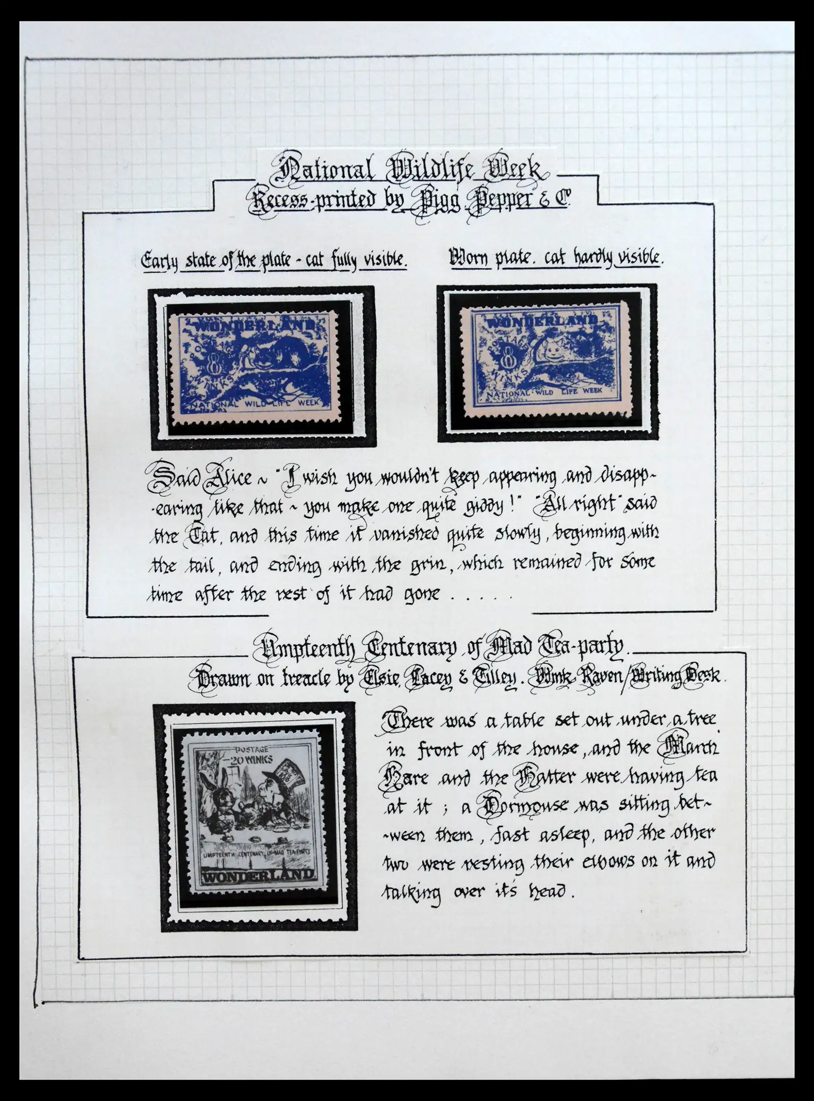41212 0010 - Stamp collection 41212 Great Britain cinderella's.