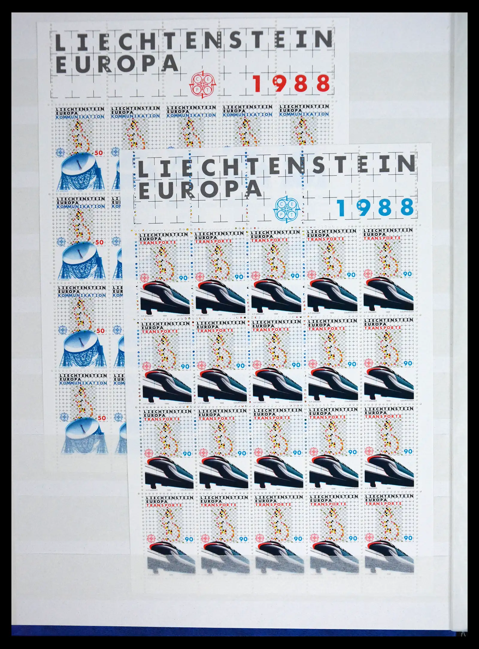 41213 0049 - Stamp collection 41213 Liechtenstein 1965-2009.