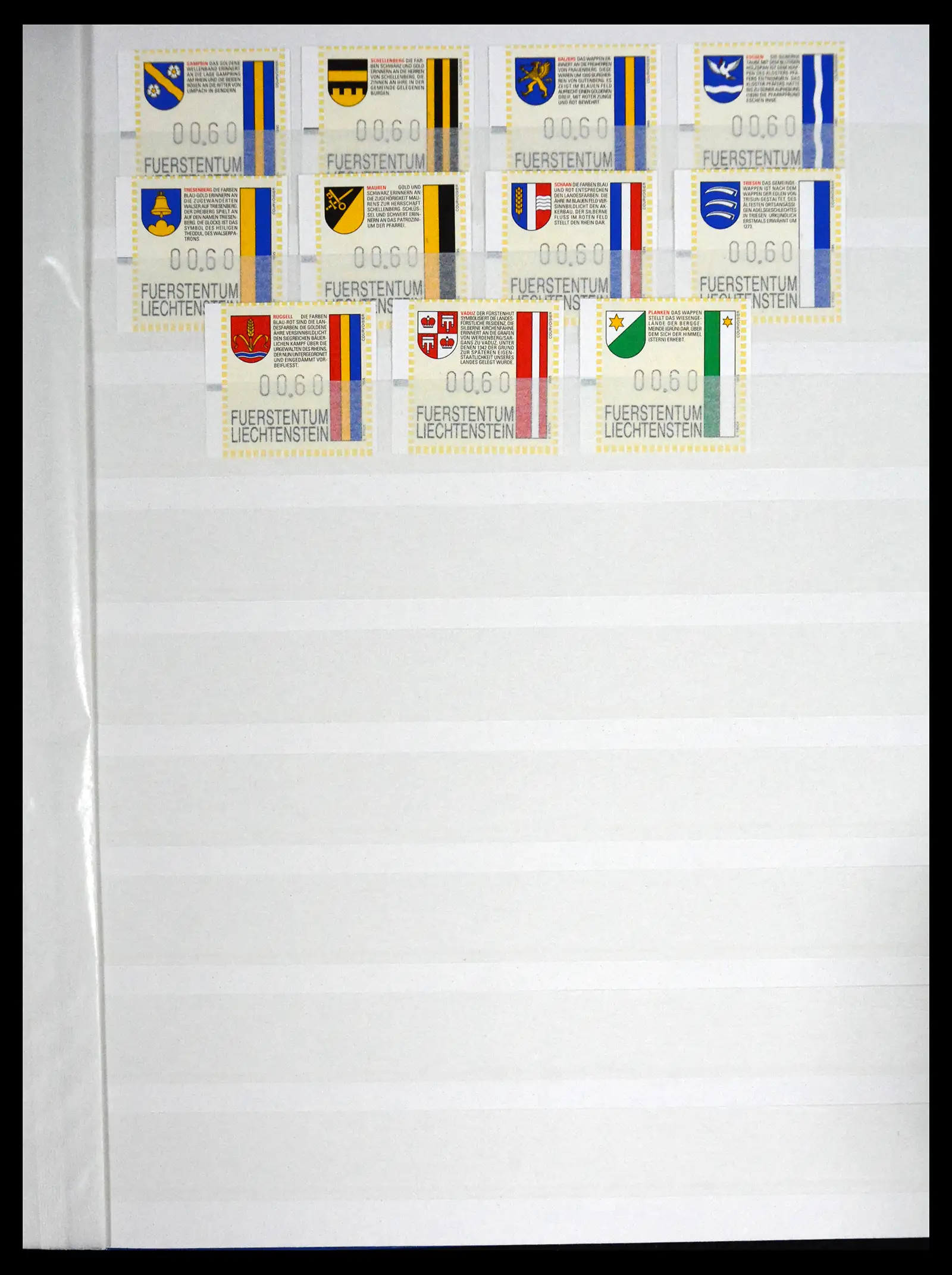 41213 0072 - Stamp collection 41213 Liechtenstein 1965-2009.