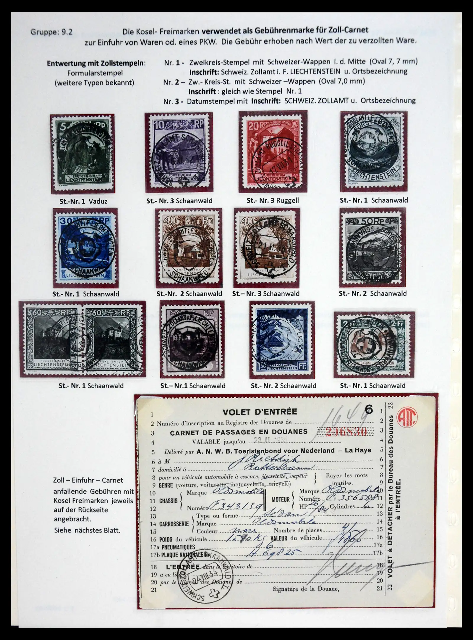41214 0001 - Stamp collection 41214 Liechtenstein specialised 1921-1930. 41214 0001 - Stamp collection 41214 Liechtenstein specialised 1921-1930.