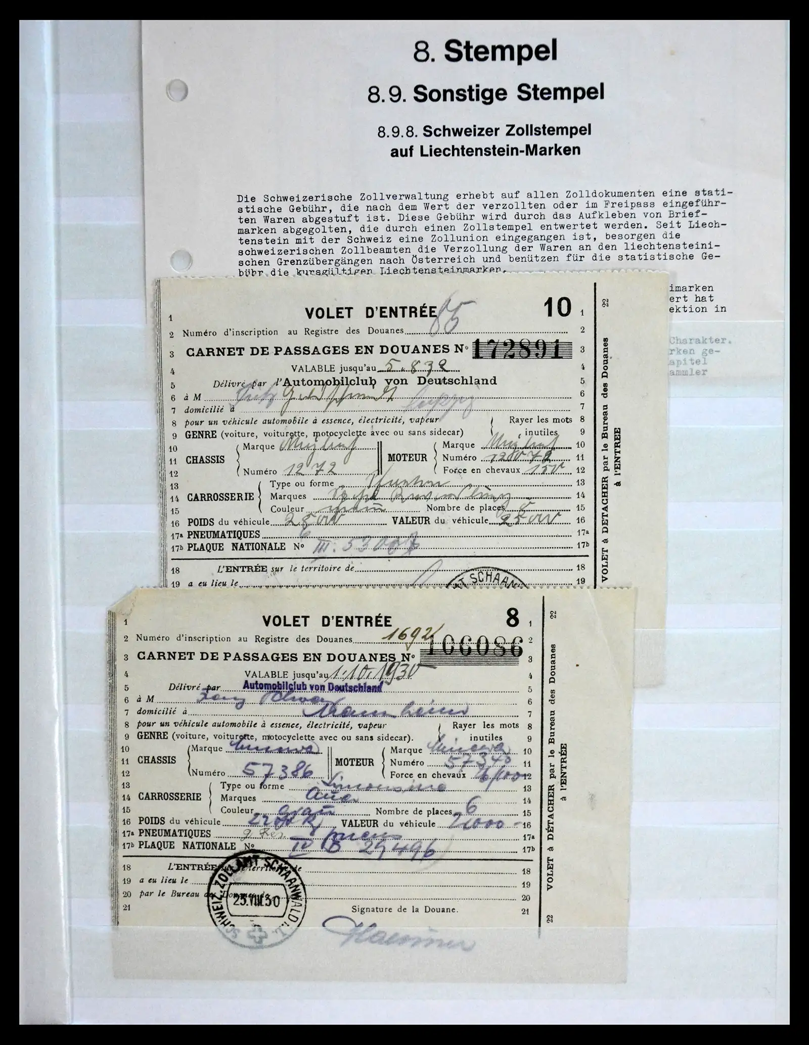 41214 0004 - Stamp collection 41214 Liechtenstein specialised 1921-1930. 41214 0004 - Stamp collection 41214 Liechtenstein specialised 1921-1930.