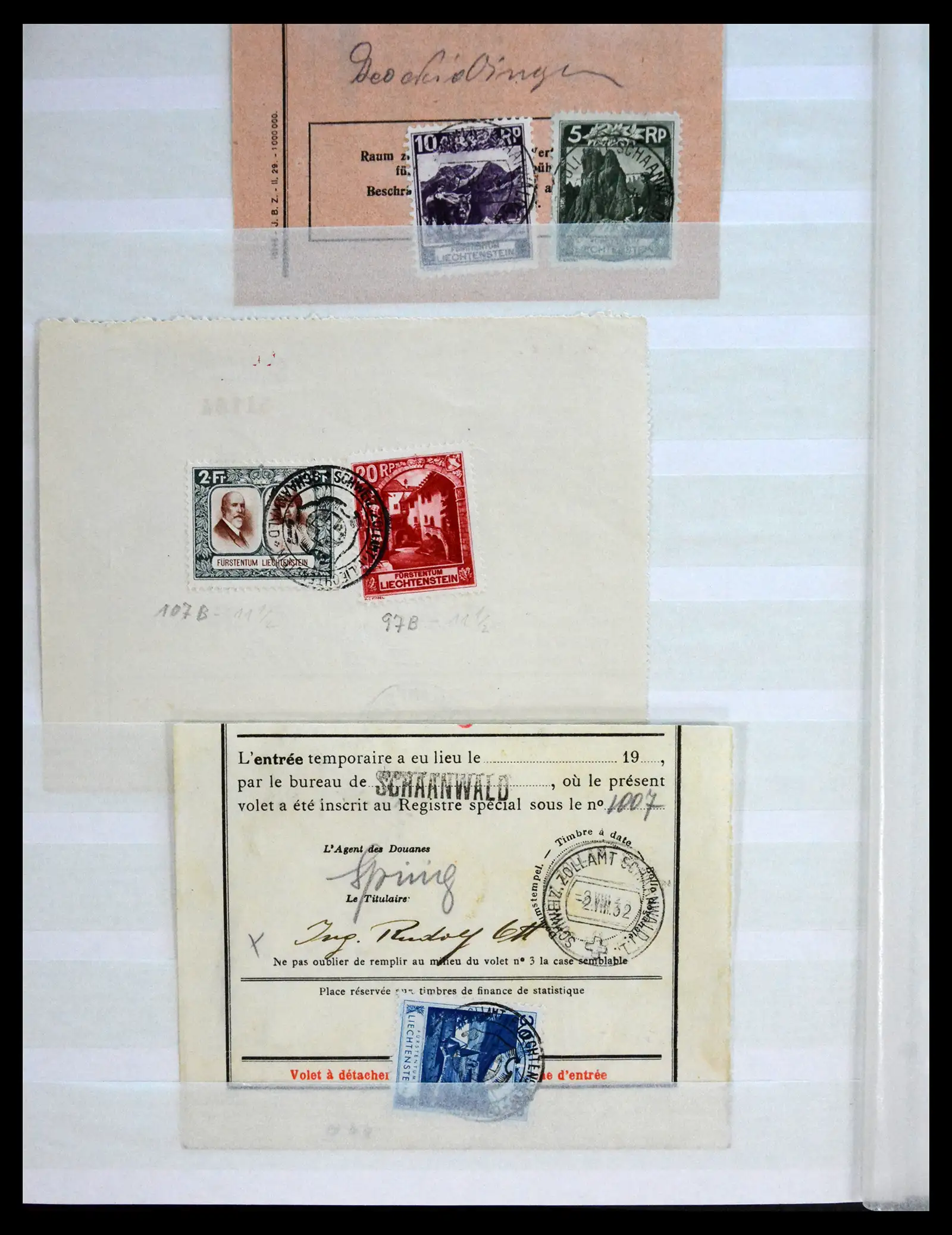 41214 0005 - Stamp collection 41214 Liechtenstein specialised 1921-1930. 41214 0005 - Stamp collection 41214 Liechtenstein specialised 1921-1930.