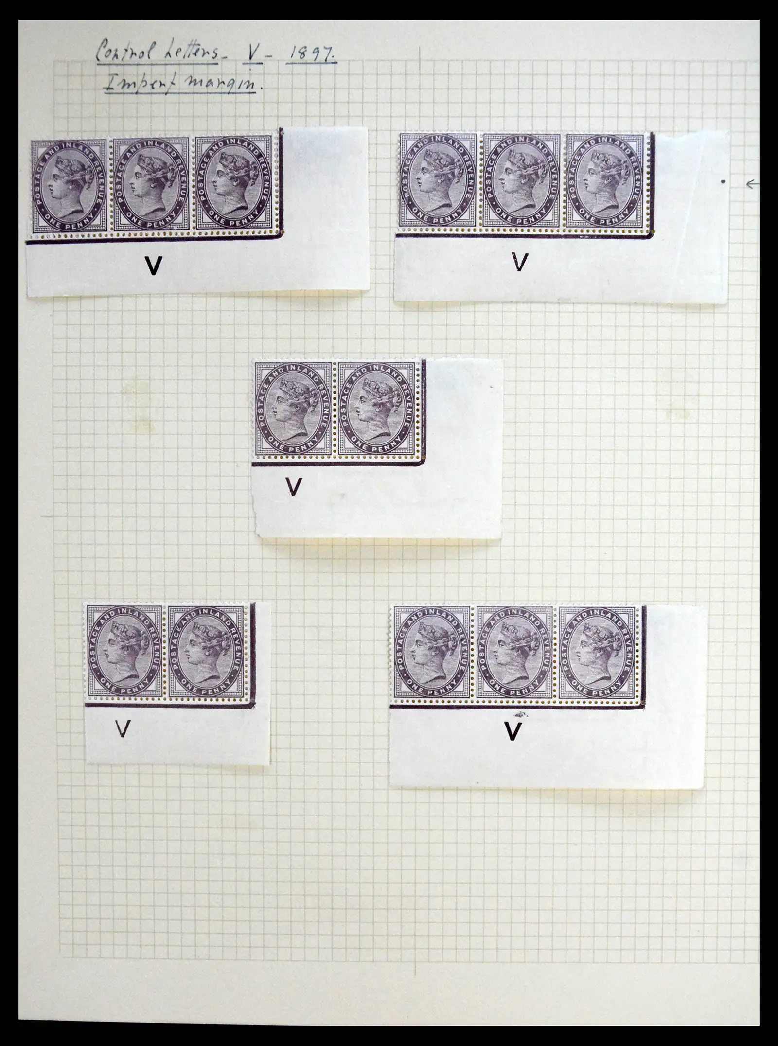 41217 0011 - Stamp collection 41217 Great Britain classics 1855-1930.