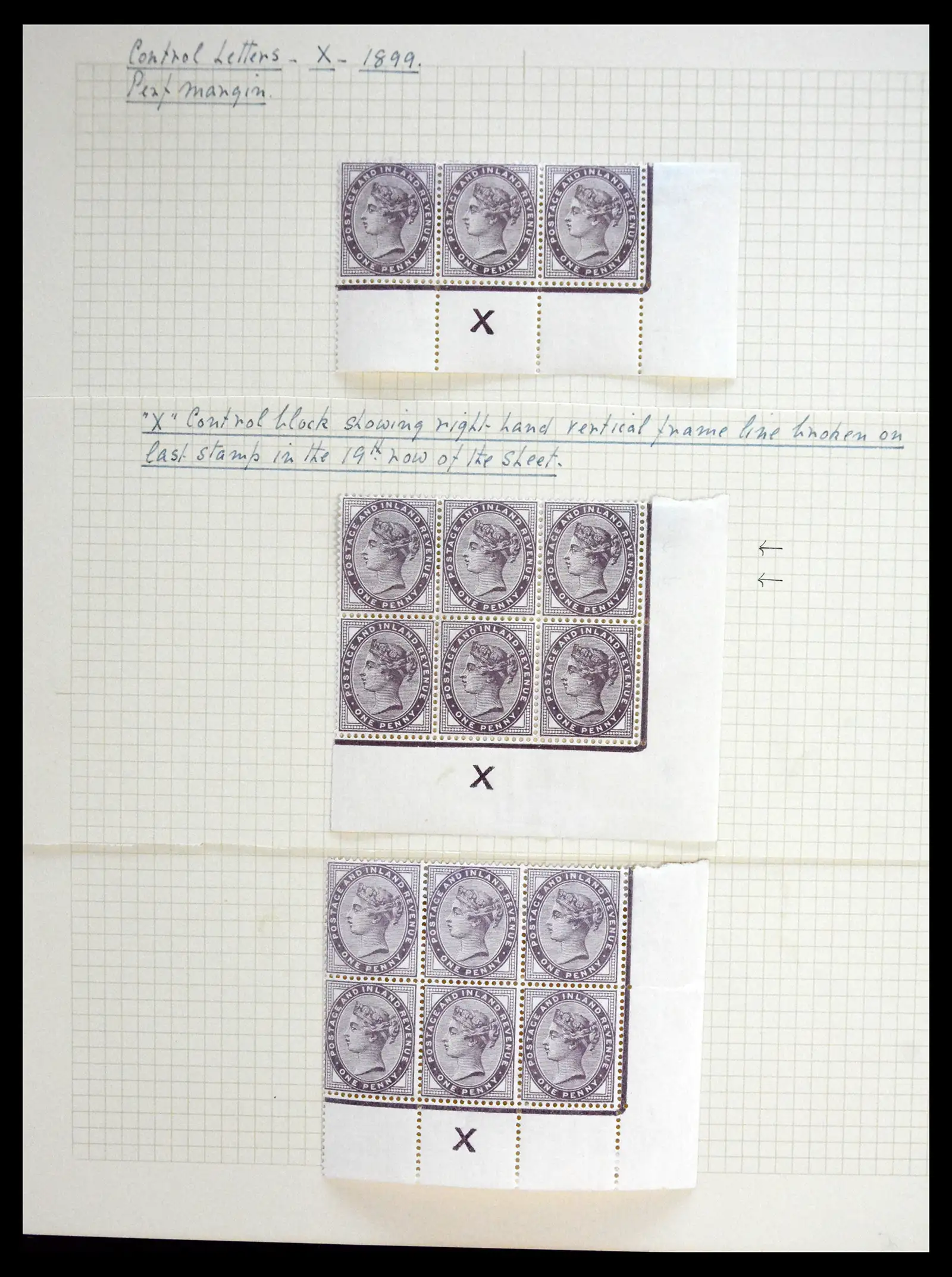 41217 0015 - Stamp collection 41217 Great Britain classics 1855-1930.