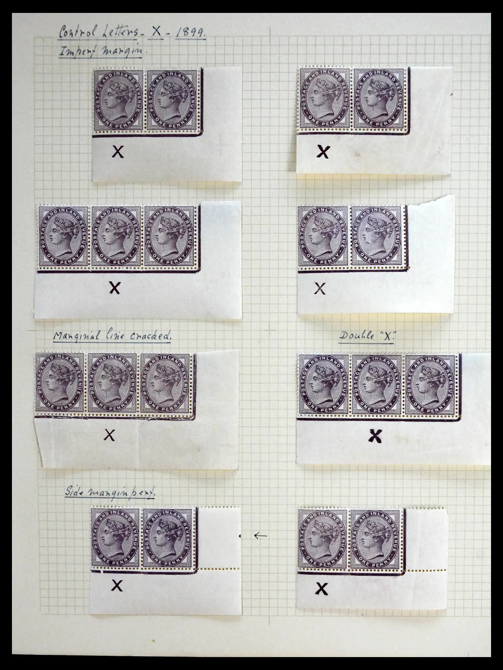 41217 0016 - Stamp collection 41217 Great Britain classics 1855-1930.