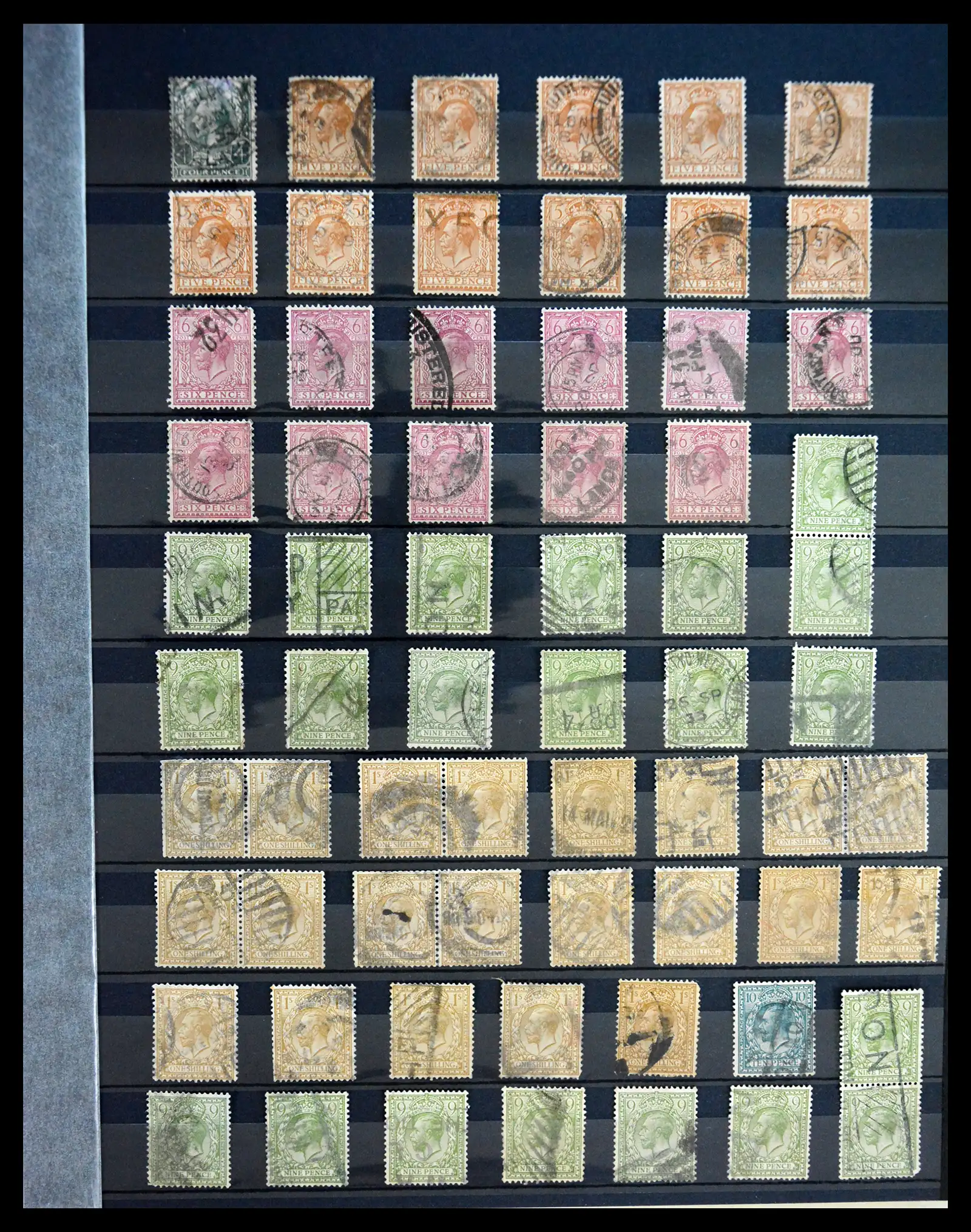 41217 0029 - Postzegelverzameling 41217 Engeland klassiek 1855-1930.