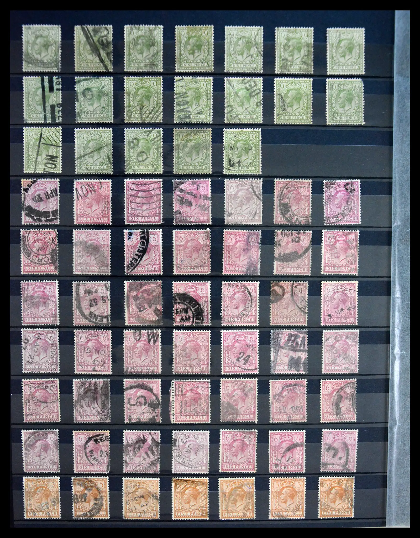 41217 0030 - Postzegelverzameling 41217 Engeland klassiek 1855-1930.