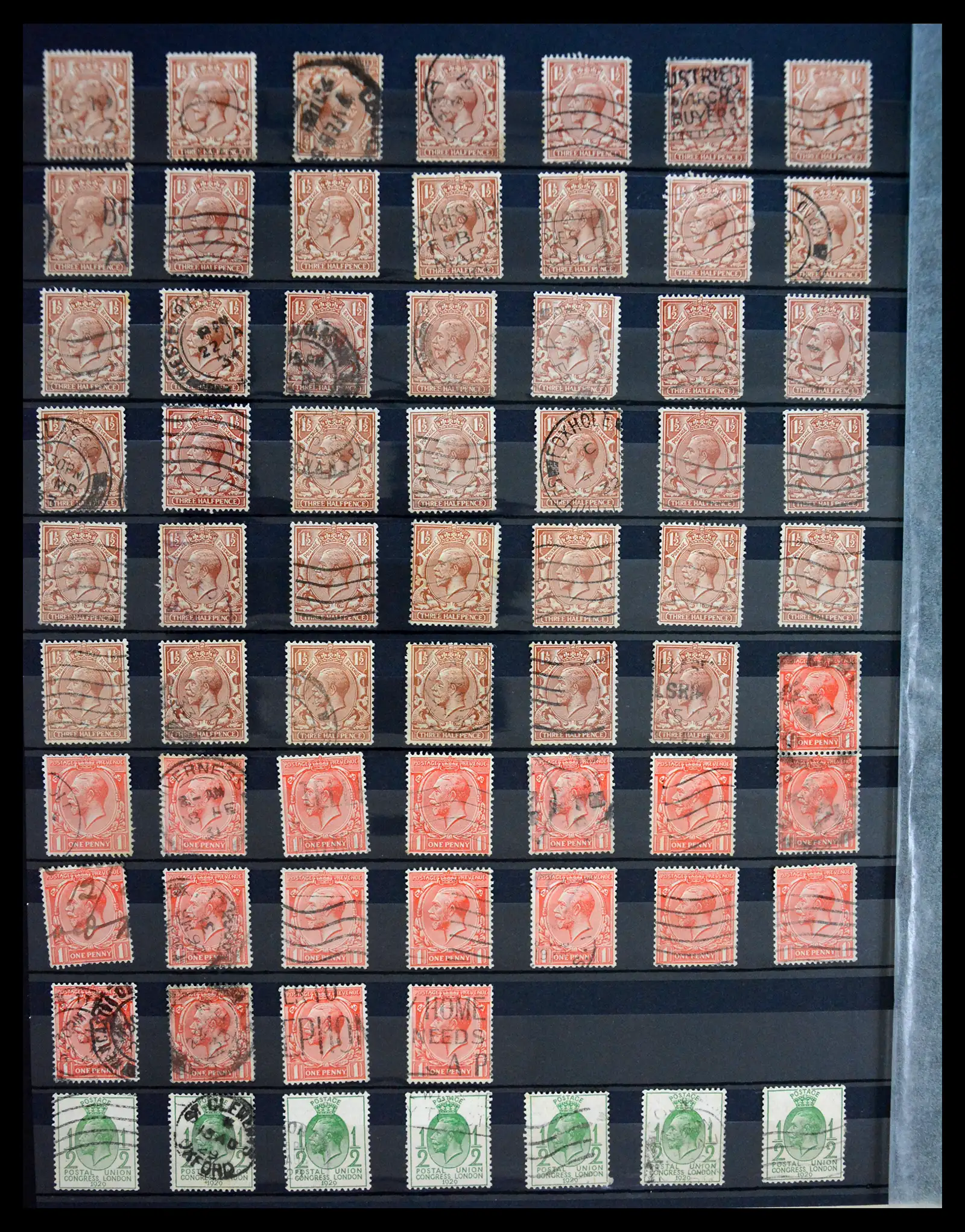 41217 0032 - Postzegelverzameling 41217 Engeland klassiek 1855-1930.