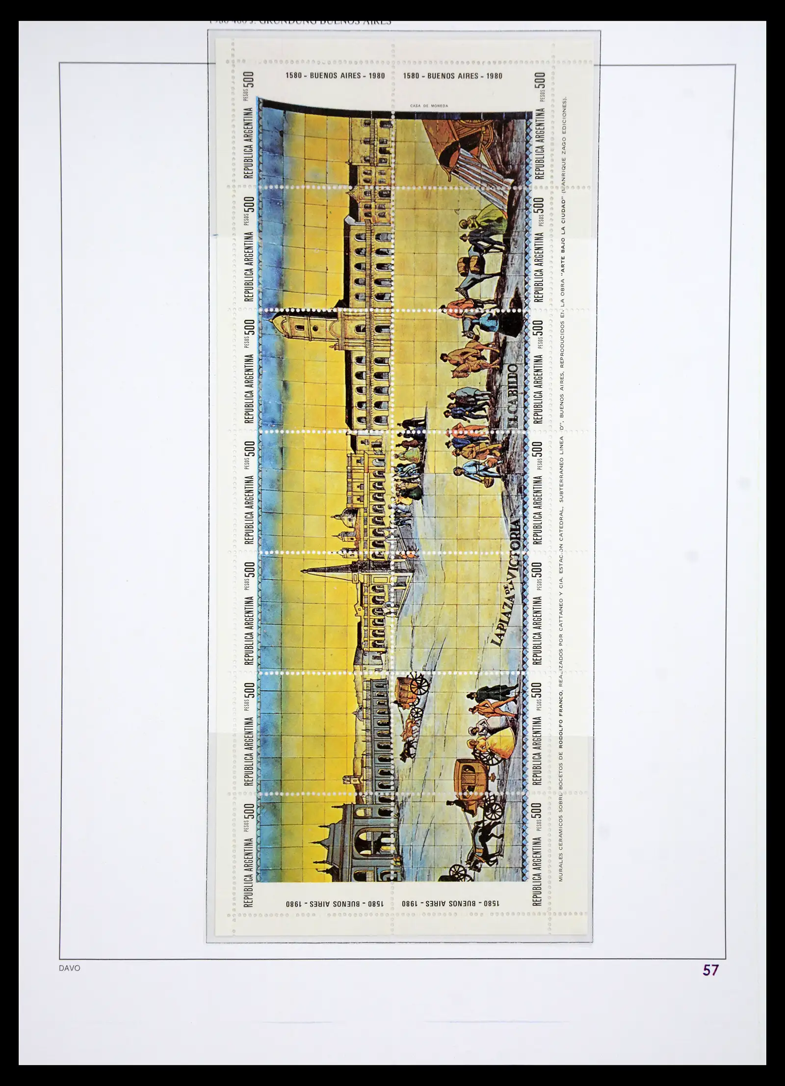 41220 0058 - Postzegelverzameling 41220 Motief treinen supercollectie 1890-1990.