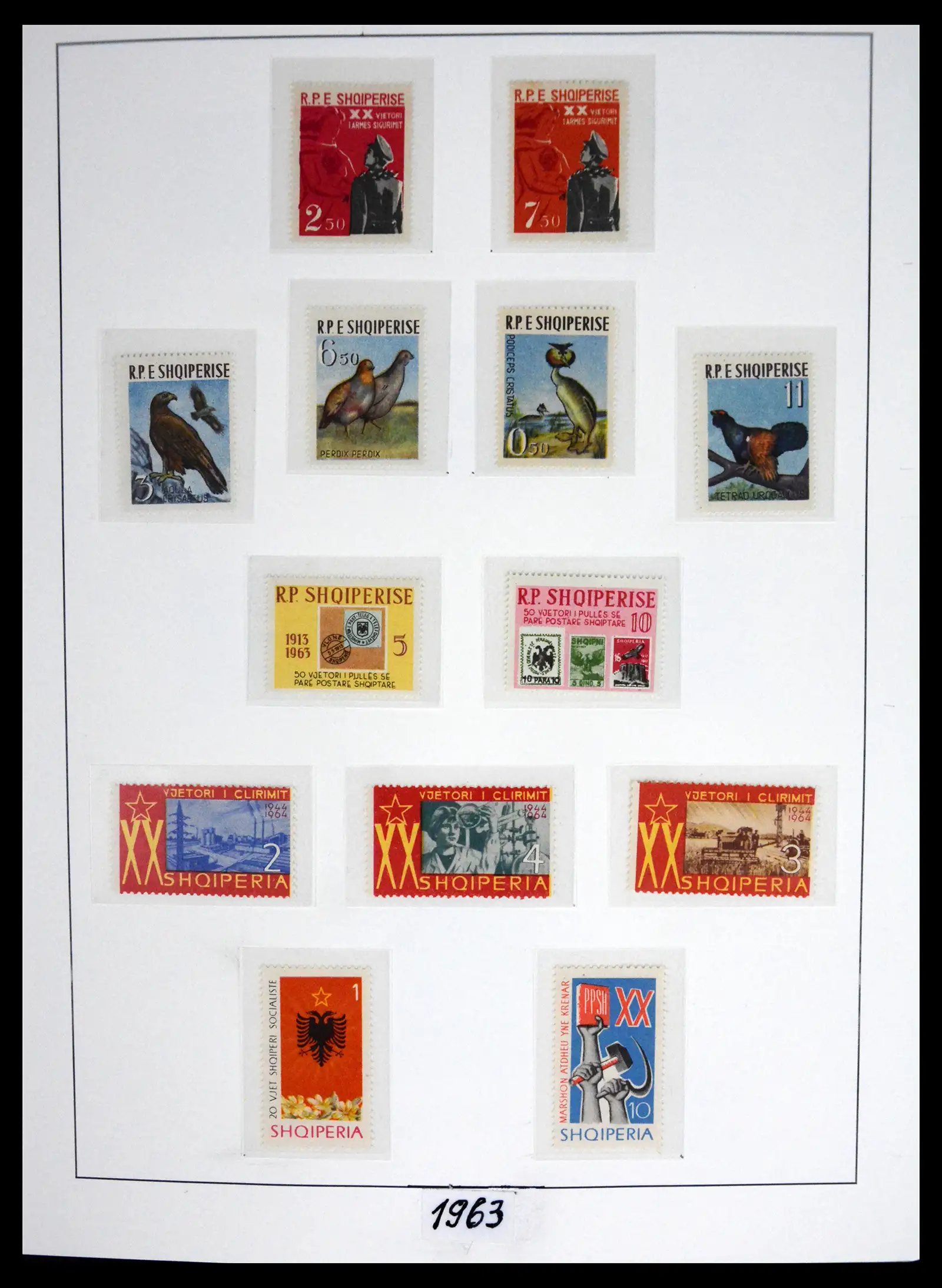 41221 0003 - Stamp collection 41221 Albania 1963-2005.