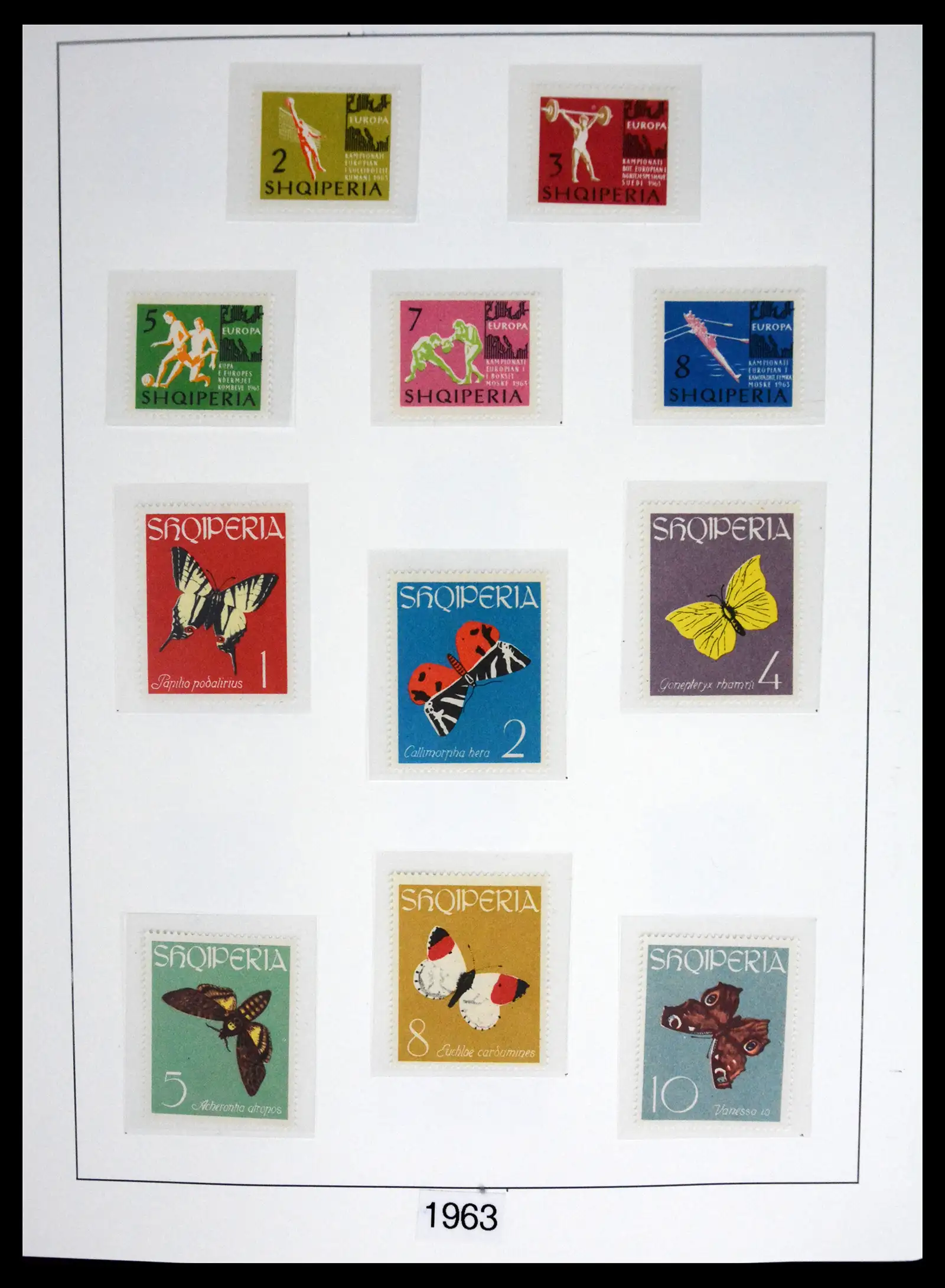 41221 0007 - Stamp collection 41221 Albania 1963-2005.