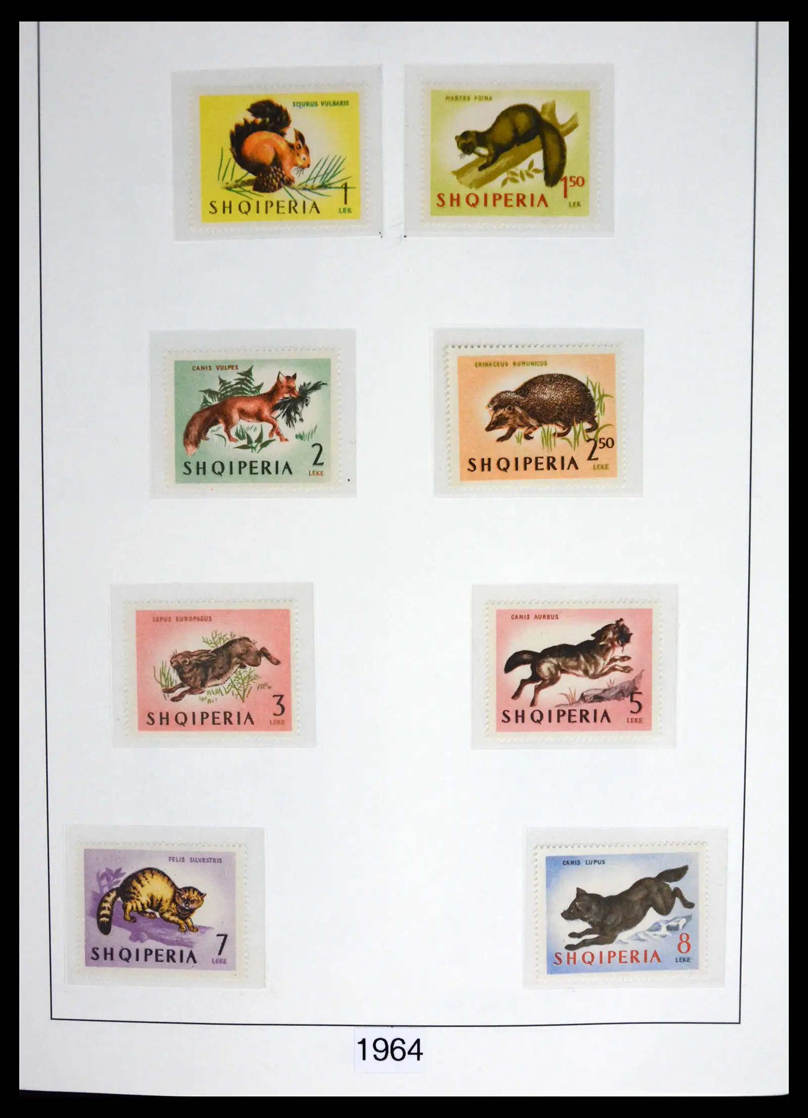 41221 0012 - Stamp collection 41221 Albania 1963-2005.