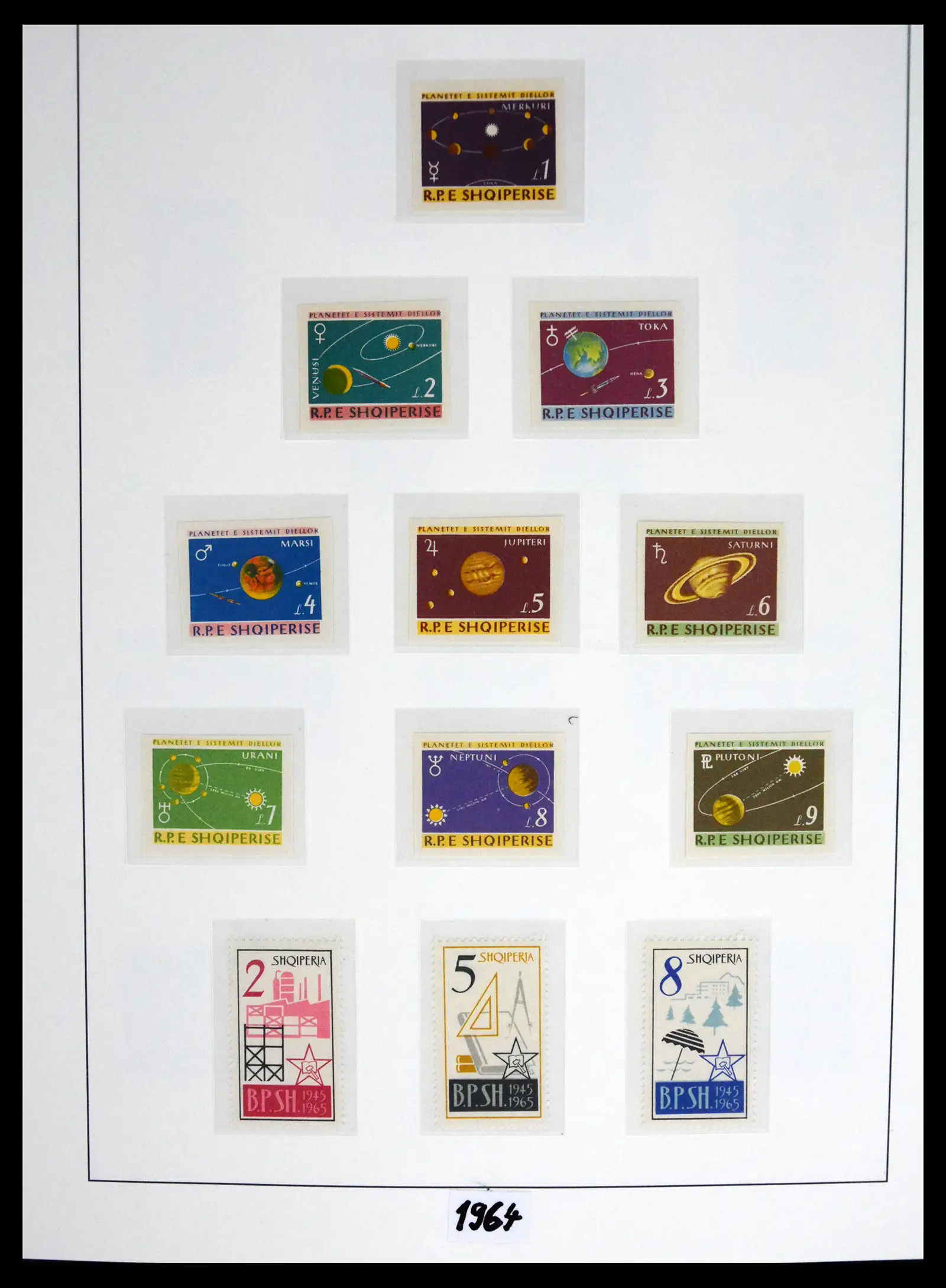 41221 0020 - Stamp collection 41221 Albania 1963-2005.