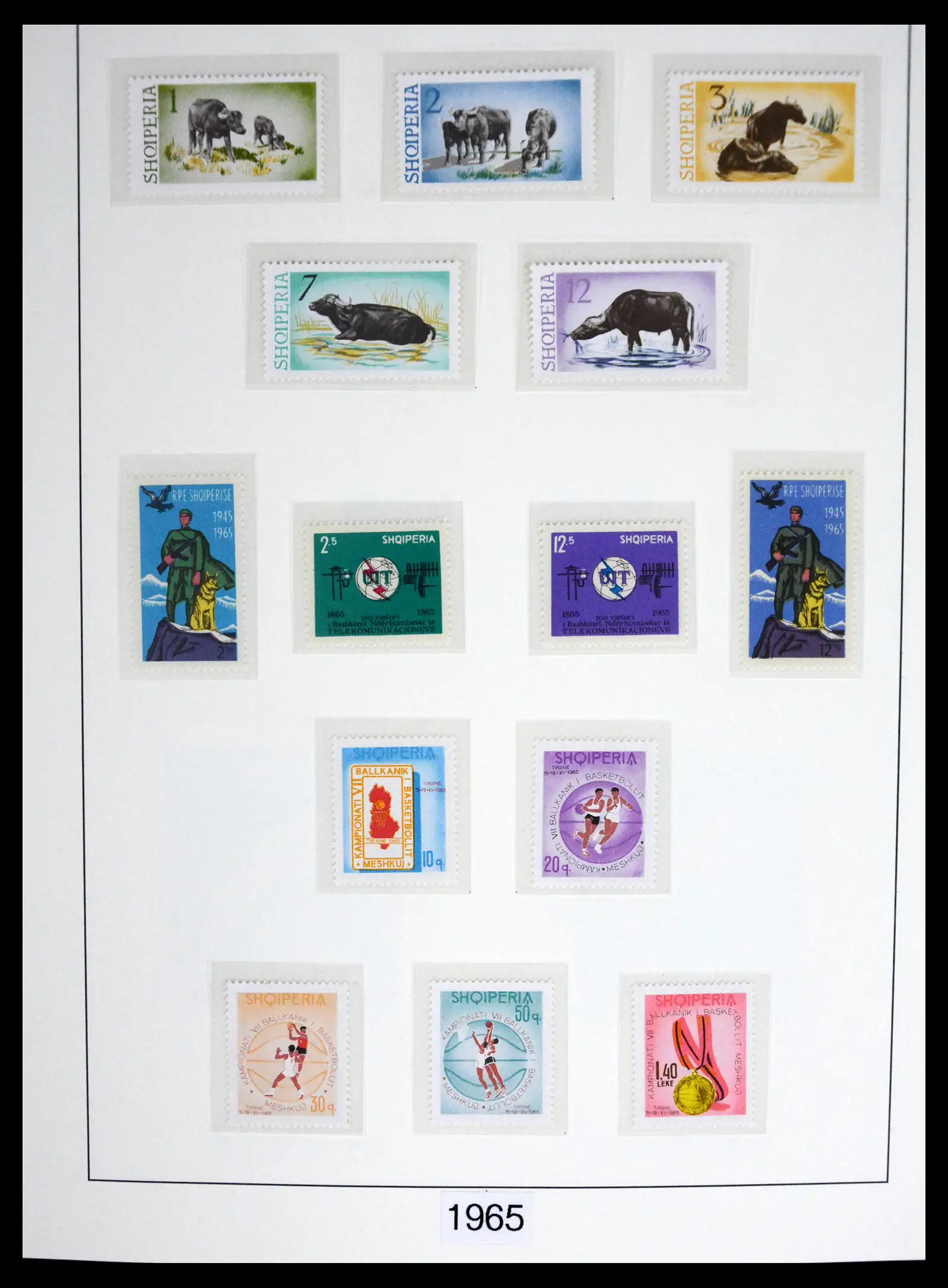 41221 0022 - Stamp collection 41221 Albania 1963-2005.