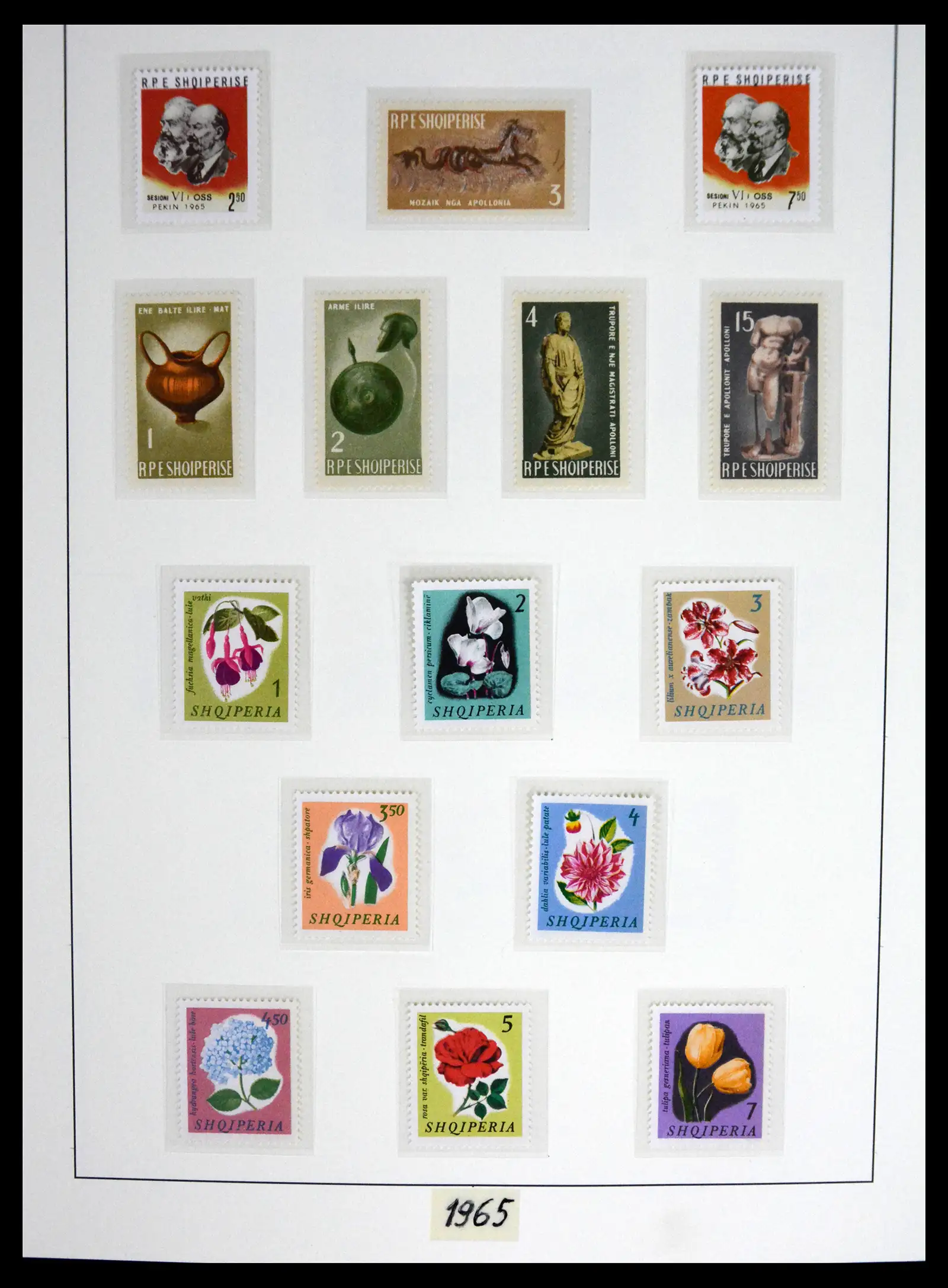 41221 0024 - Stamp collection 41221 Albania 1963-2005.