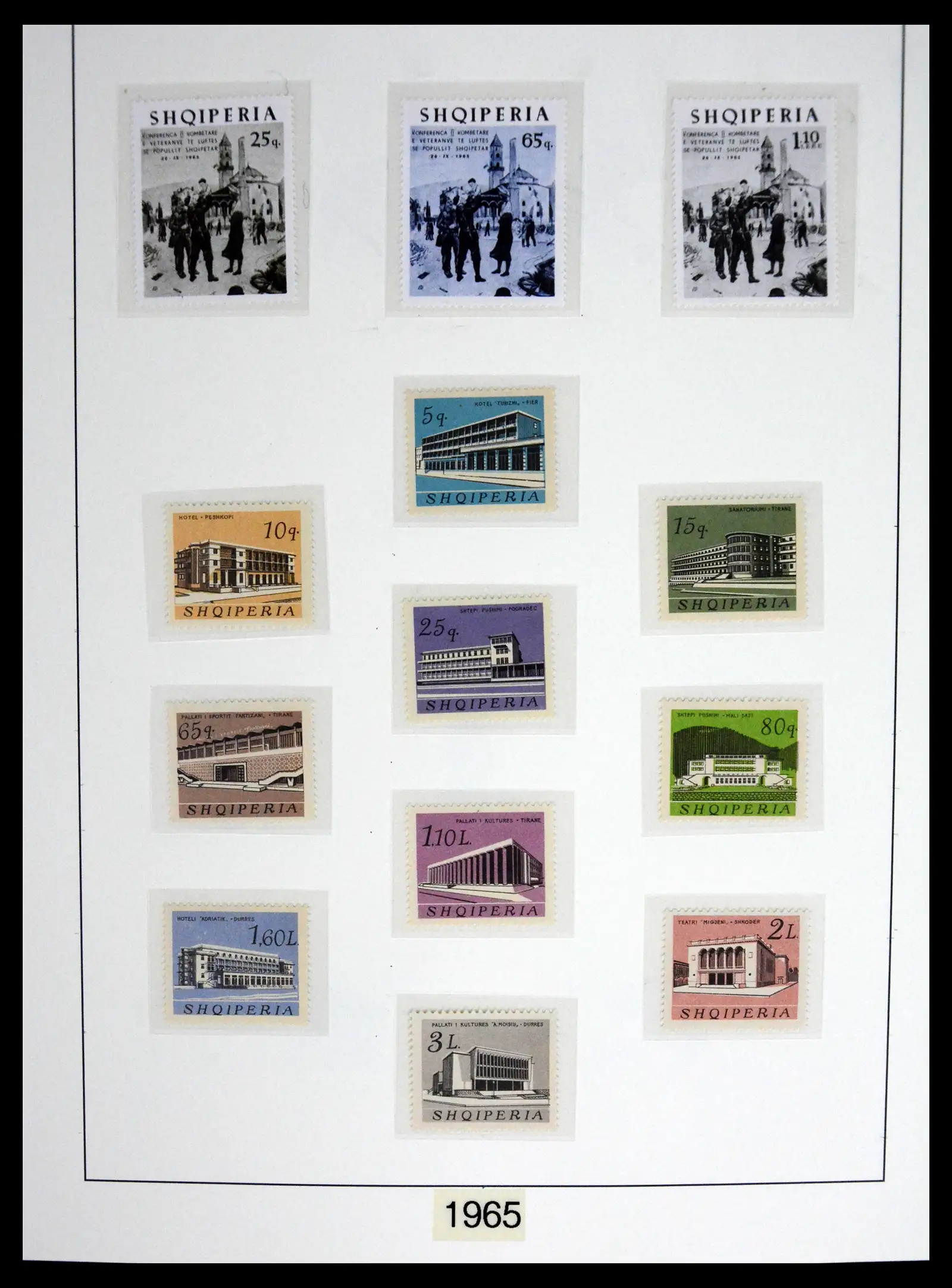 41221 0027 - Stamp collection 41221 Albania 1963-2005.