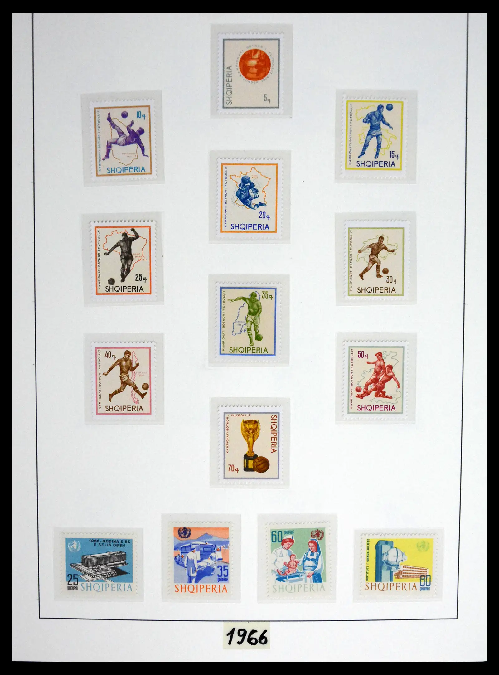 41221 0030 - Stamp collection 41221 Albania 1963-2005.