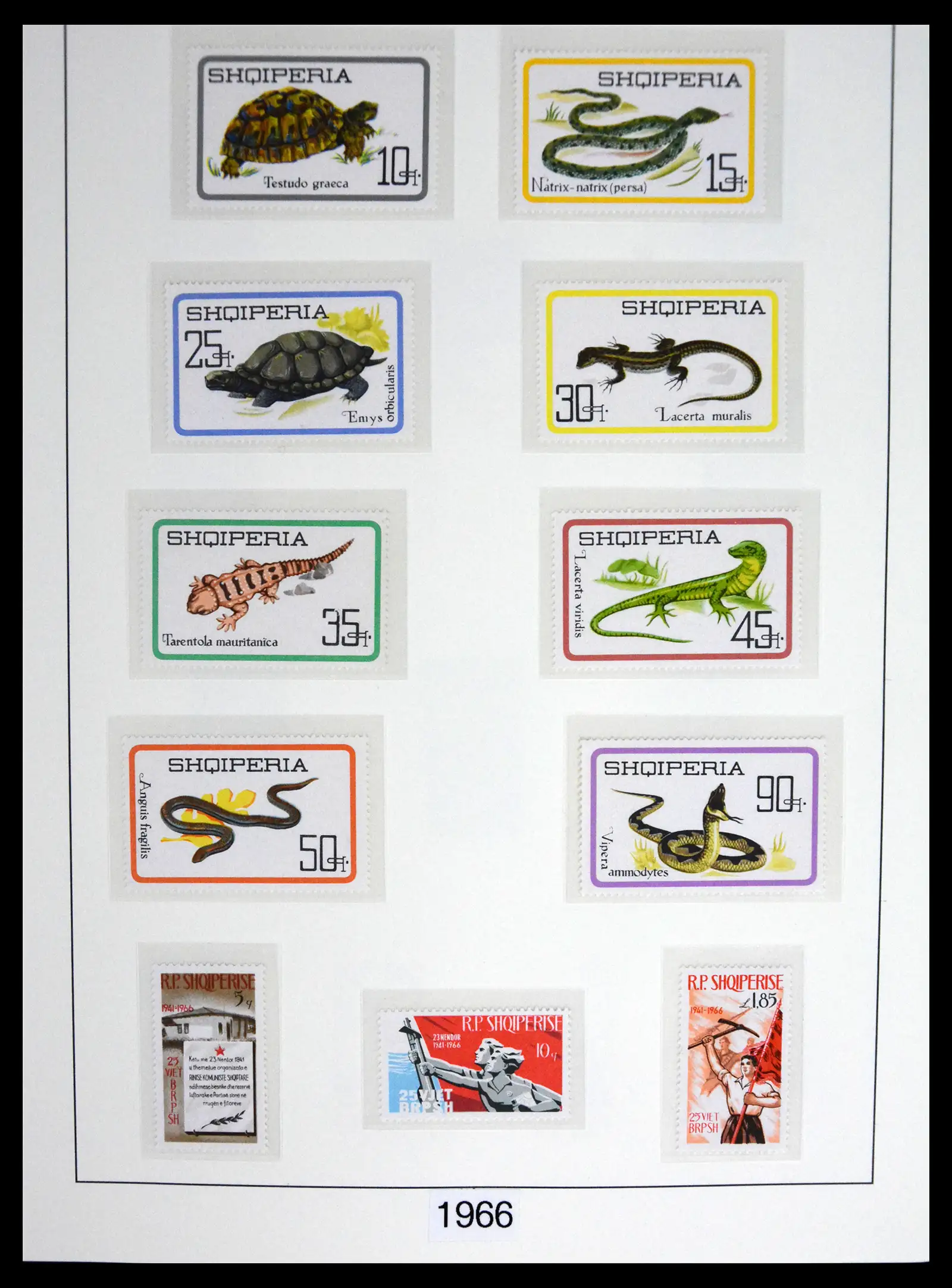 41221 0032 - Stamp collection 41221 Albania 1963-2005.