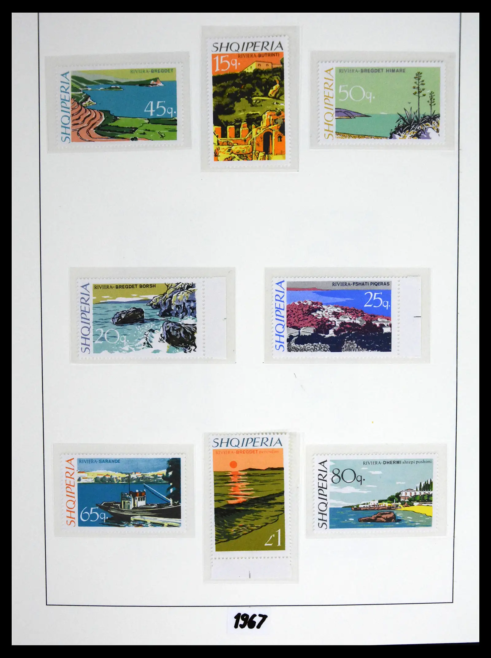 41221 0041 - Stamp collection 41221 Albania 1963-2005.