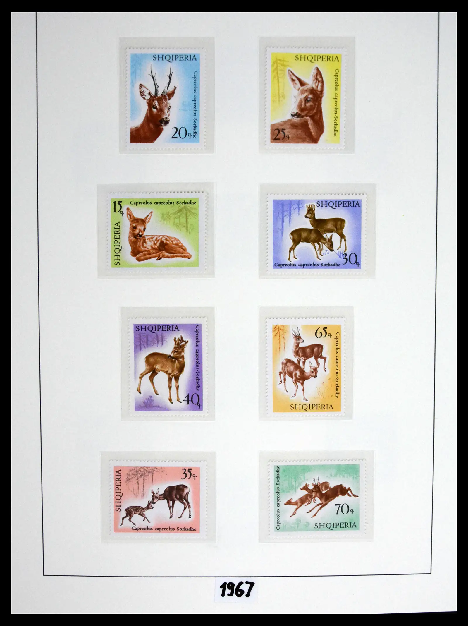 41221 0042 - Stamp collection 41221 Albania 1963-2005.