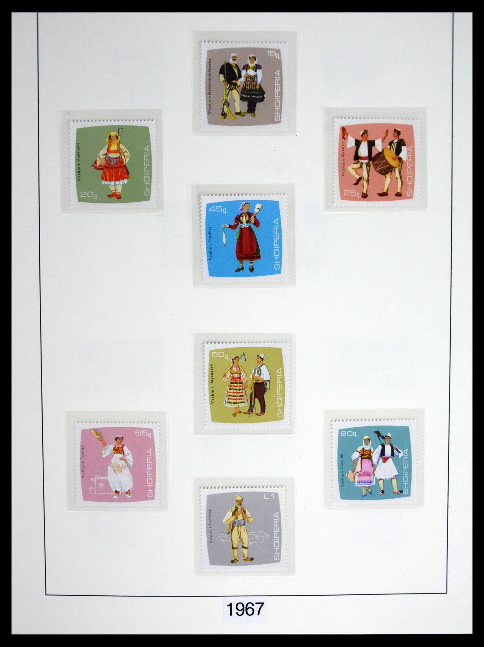 41221 0043 - Stamp collection 41221 Albania 1963-2005.