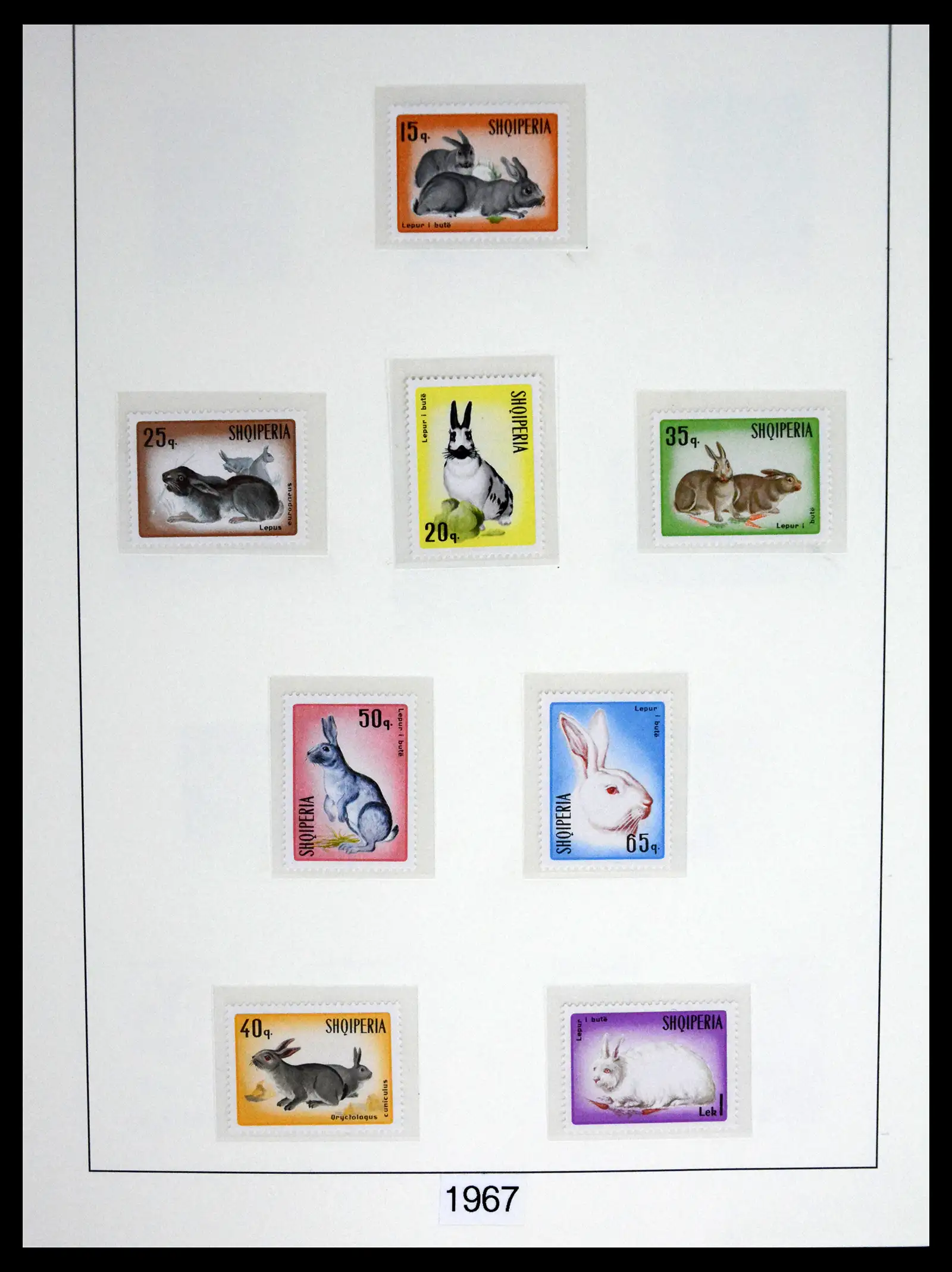 41221 0045 - Stamp collection 41221 Albania 1963-2005.