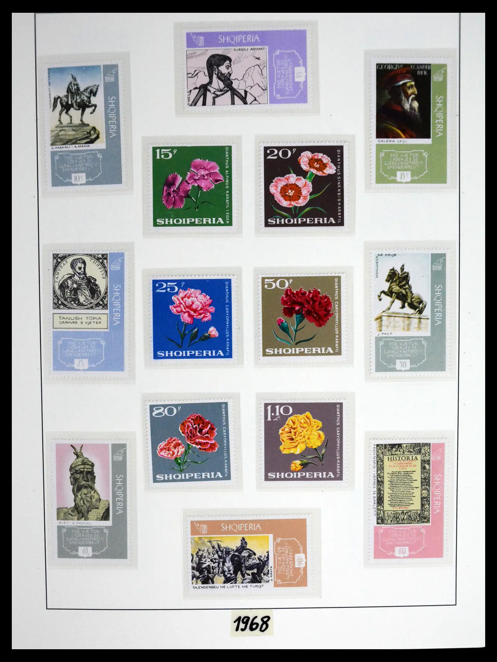 41221 0049 - Stamp collection 41221 Albania 1963-2005.