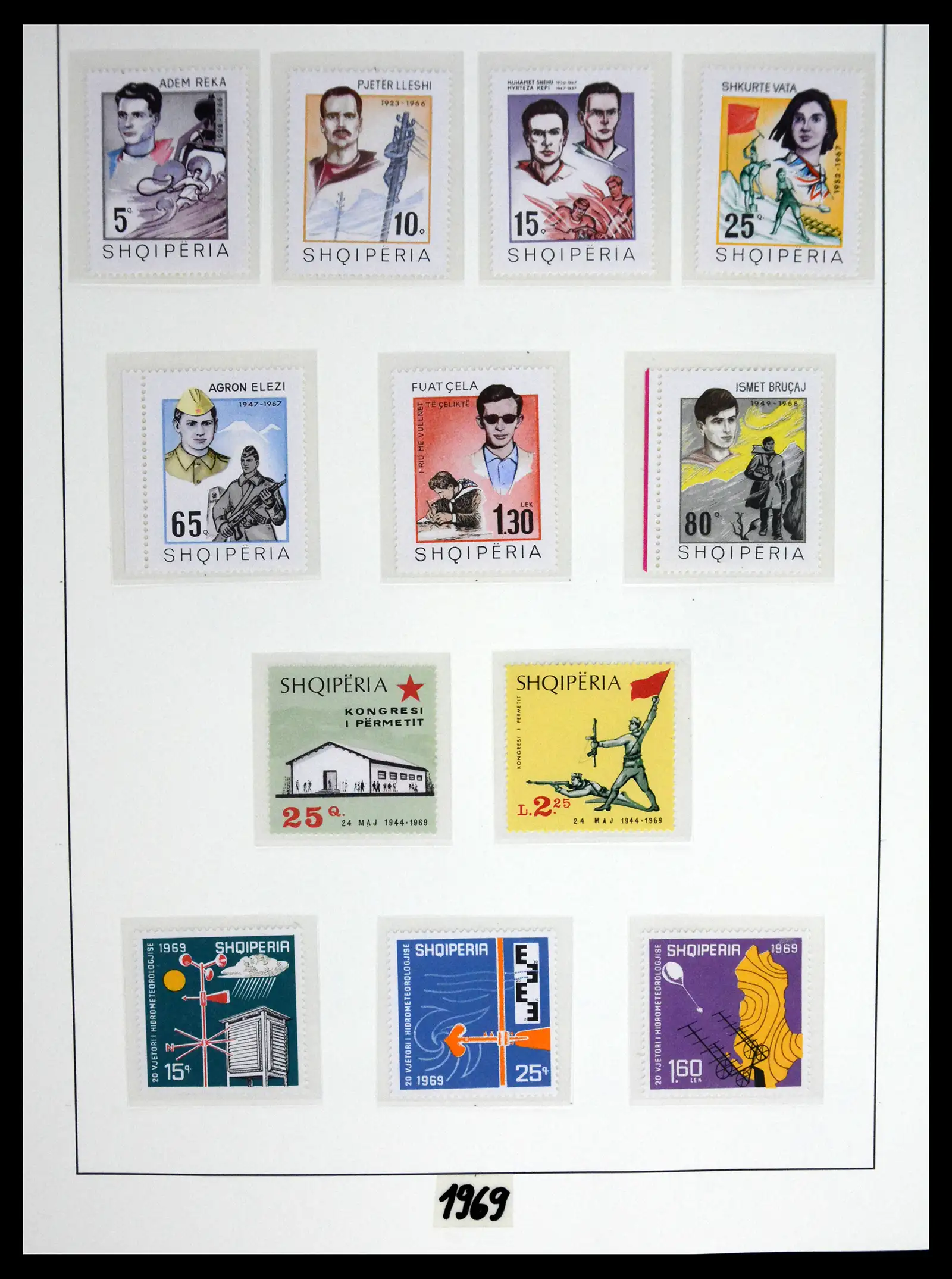 41221 0058 - Stamp collection 41221 Albania 1963-2005.