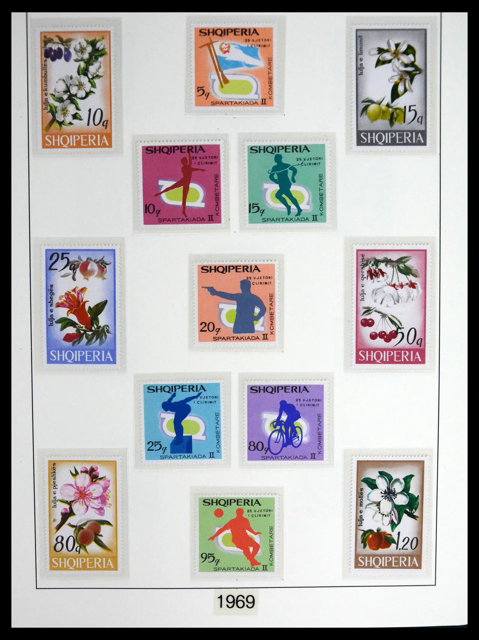 41221 0062 - Stamp collection 41221 Albania 1963-2005.