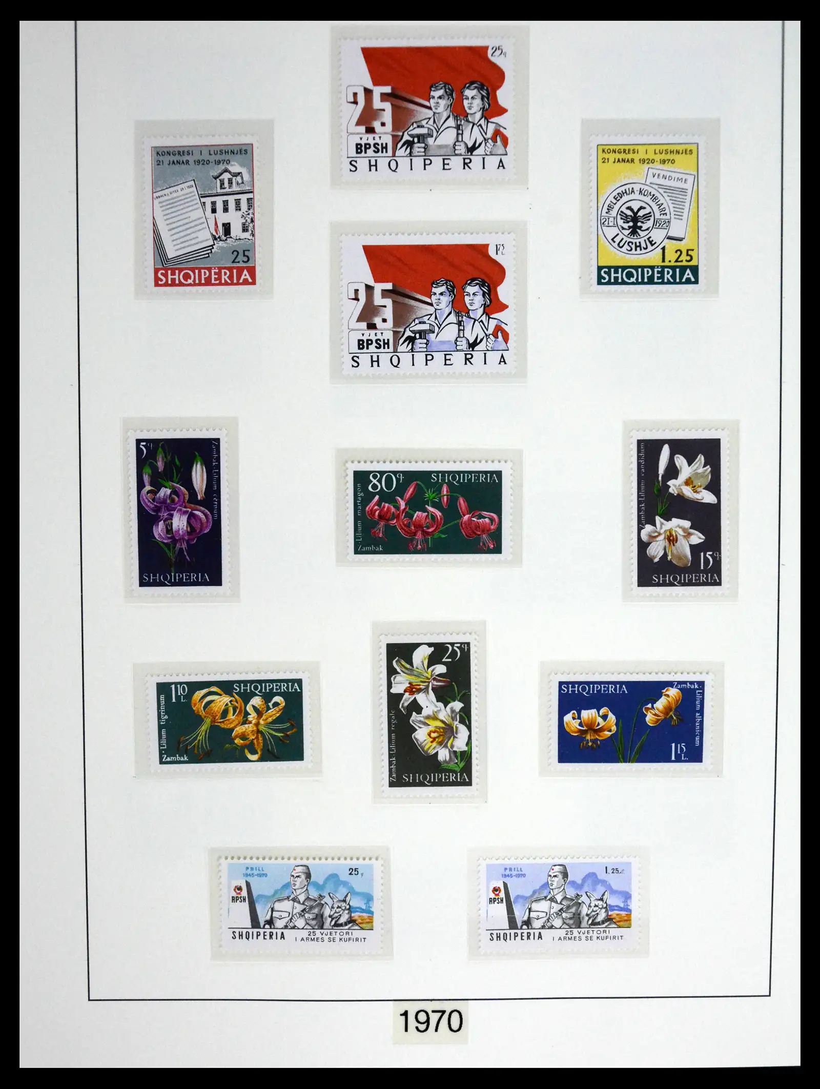 41221 0065 - Stamp collection 41221 Albania 1963-2005.