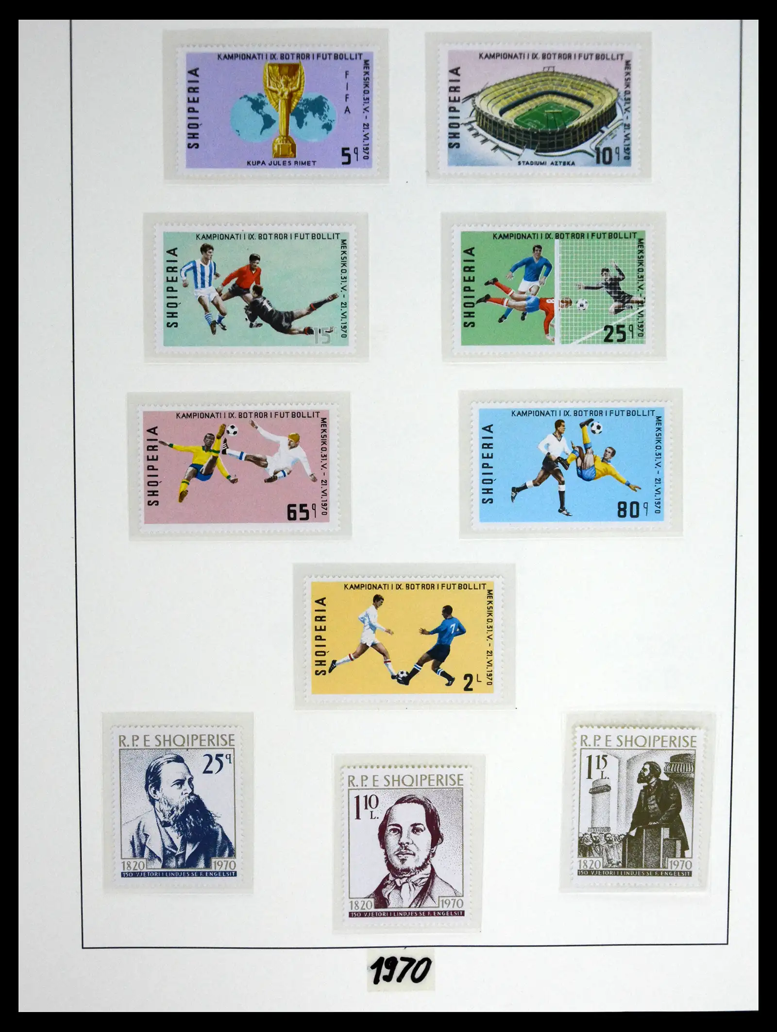 41221 0067 - Stamp collection 41221 Albania 1963-2005.