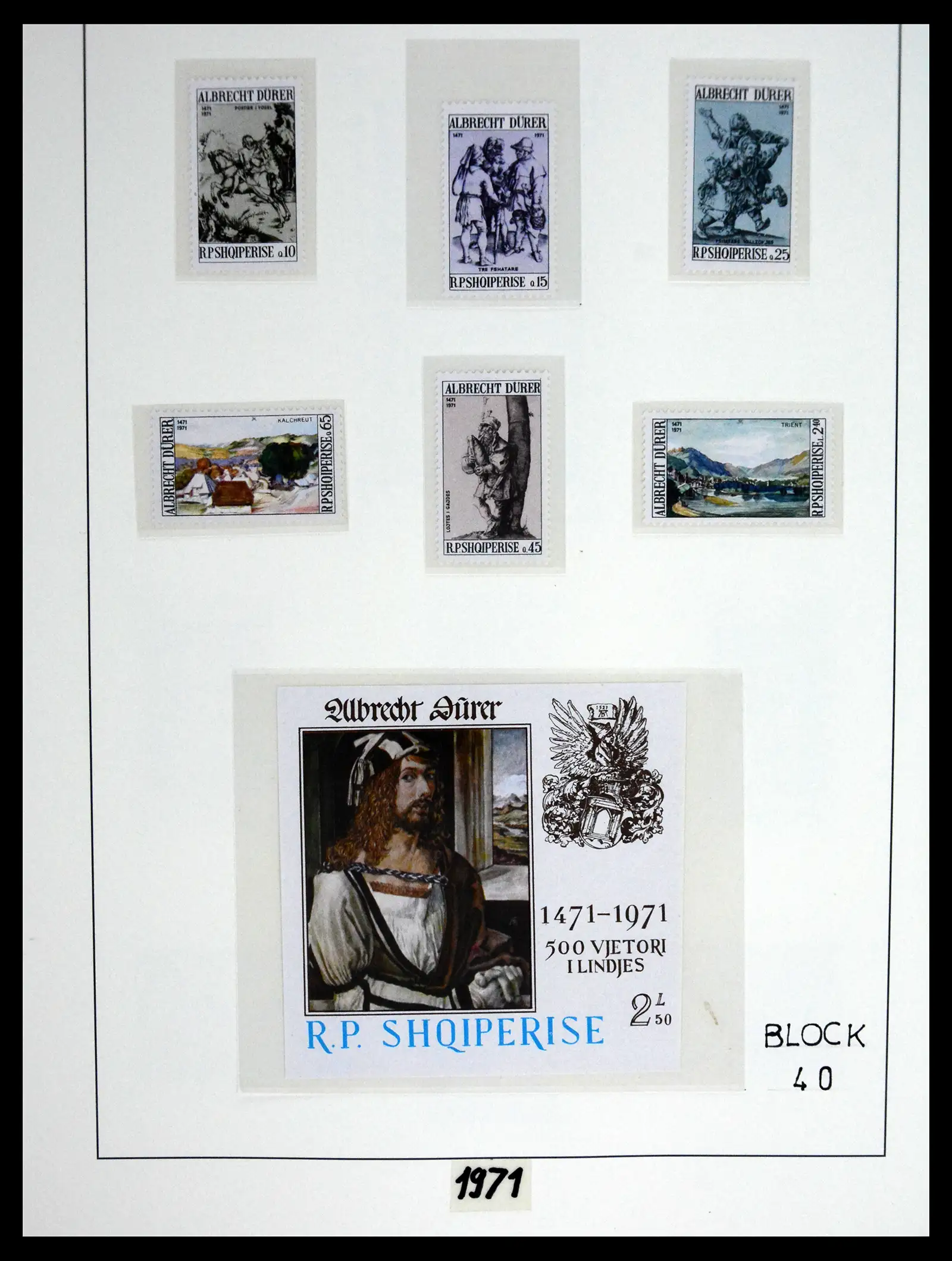 41221 0073 - Stamp collection 41221 Albania 1963-2005.