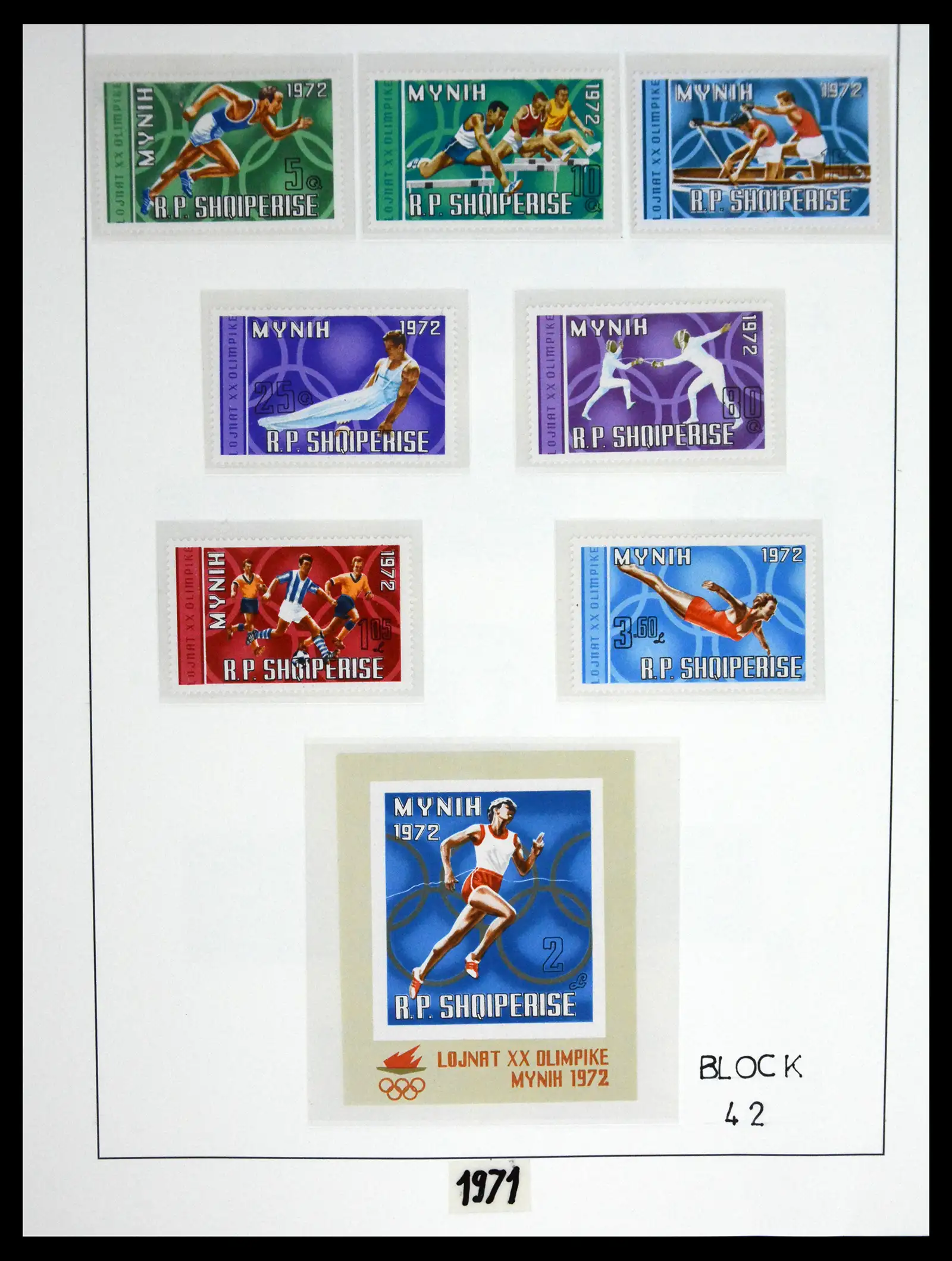 41221 0076 - Stamp collection 41221 Albania 1963-2005.