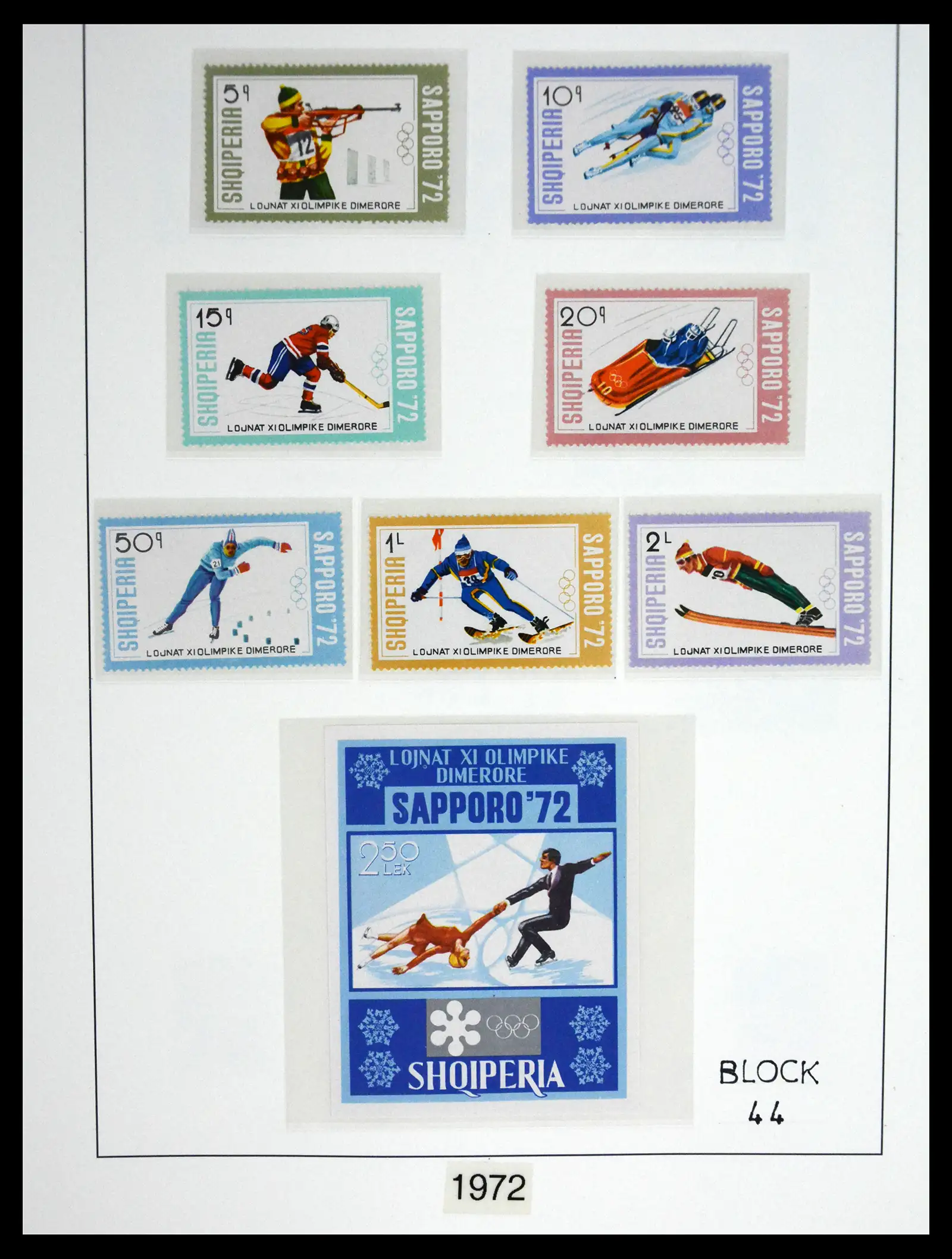 41221 0079 - Stamp collection 41221 Albania 1963-2005.