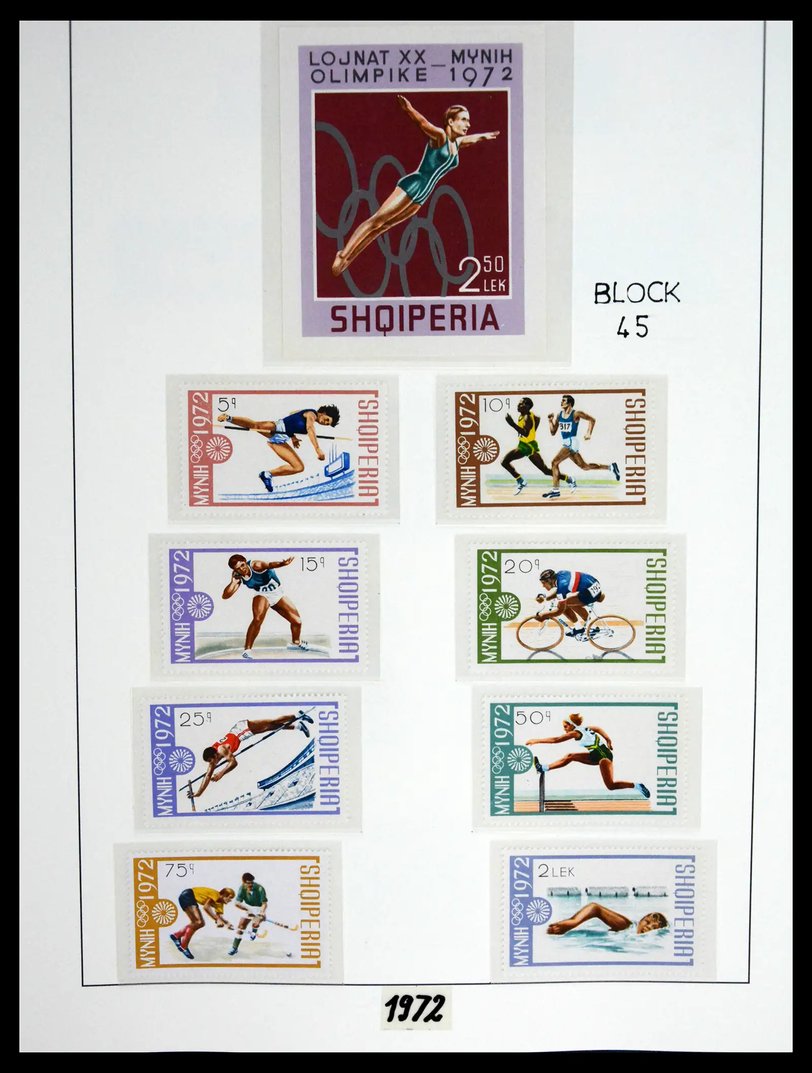 41221 0082 - Stamp collection 41221 Albania 1963-2005.