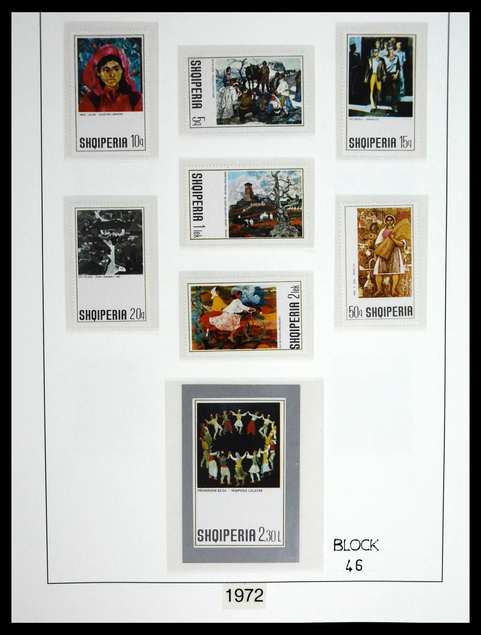 41221 0085 - Stamp collection 41221 Albania 1963-2005.