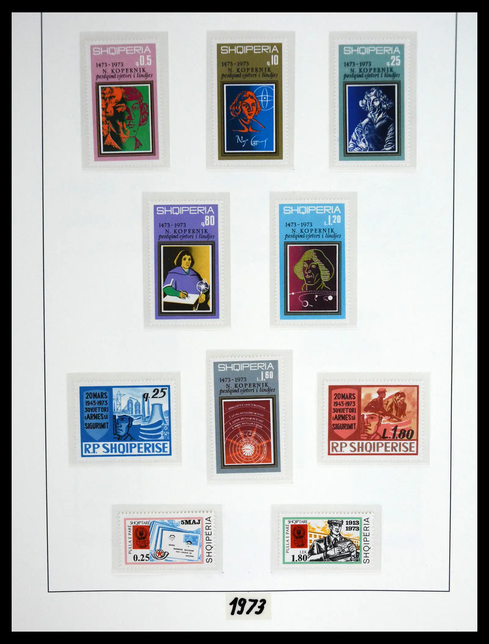 41221 0087 - Stamp collection 41221 Albania 1963-2005.