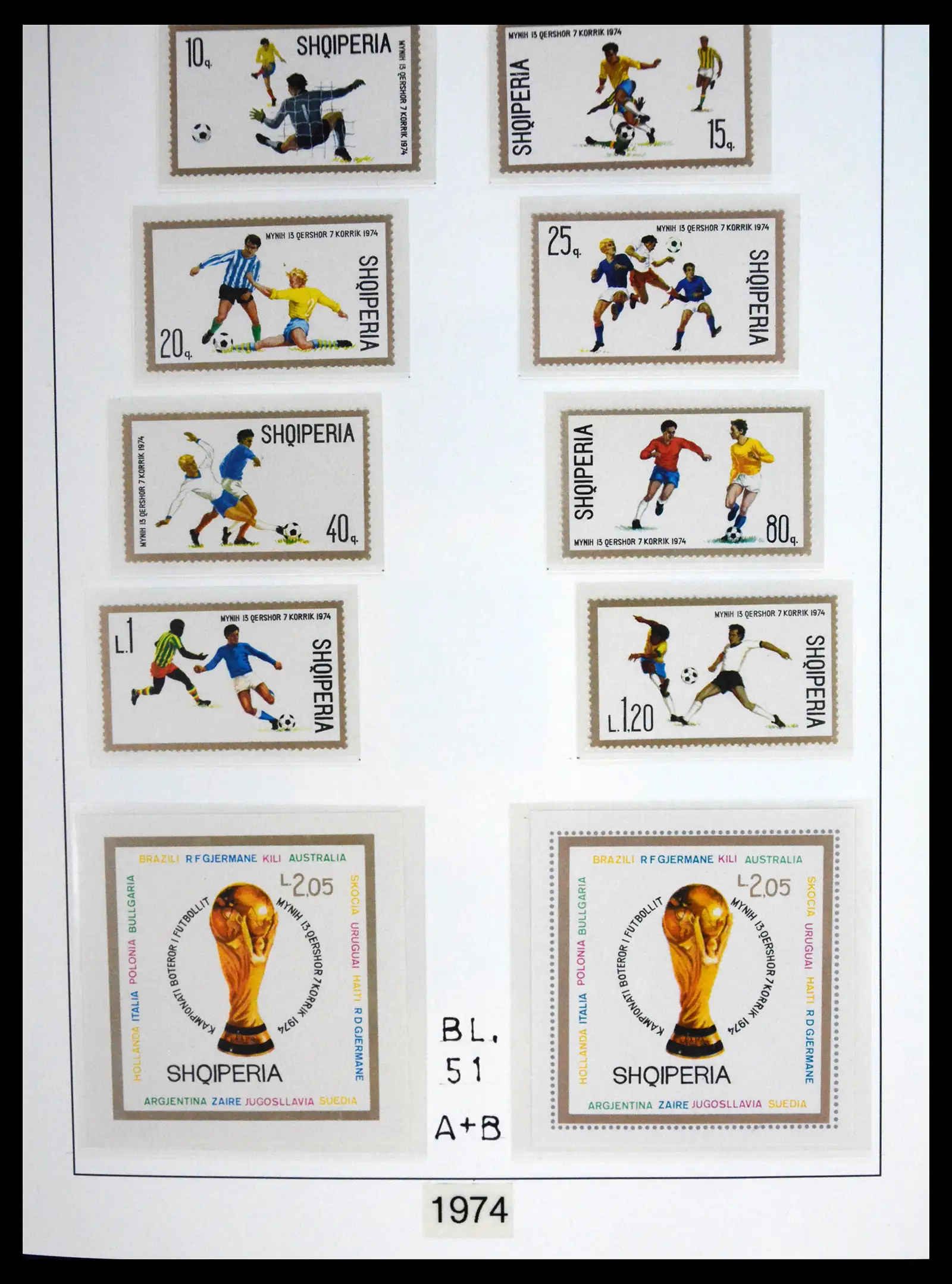 41221 0096 - Stamp collection 41221 Albania 1963-2005.