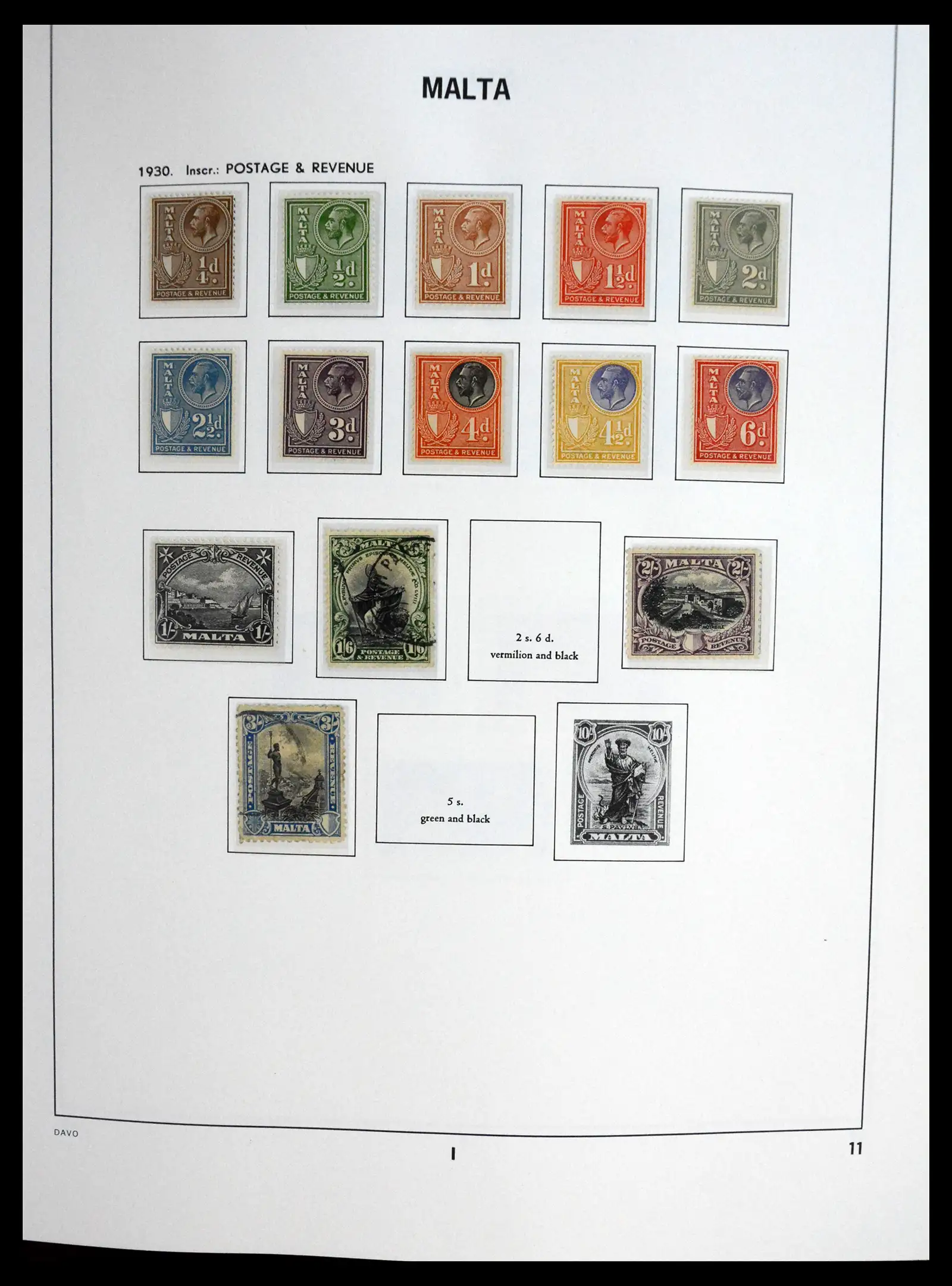 41223 0011 - Stamp collection 41223 Malta 1863-2024!!