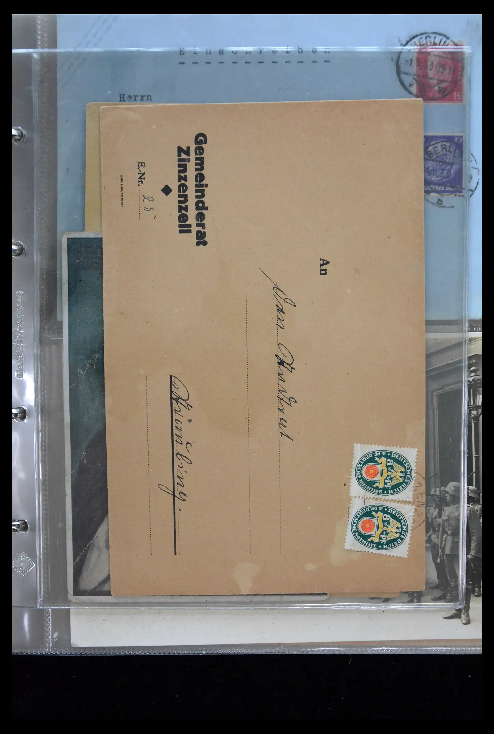 41226 0013 - Postzegelverzameling 41226 Duitse Reich brieven 1930-1945.