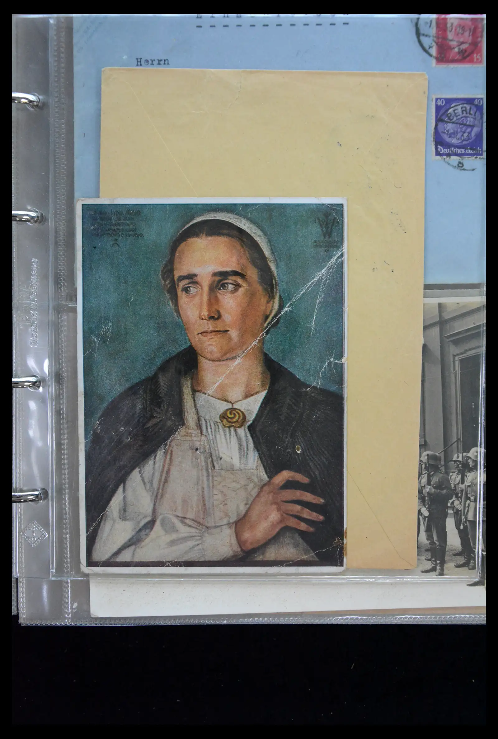 41226 0015 - Postzegelverzameling 41226 Duitse Reich brieven 1930-1945.