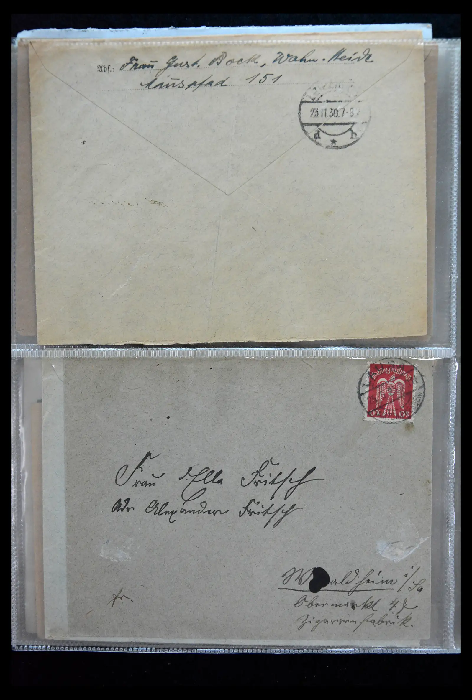 41226 0024 - Postzegelverzameling 41226 Duitse Reich brieven 1930-1945.