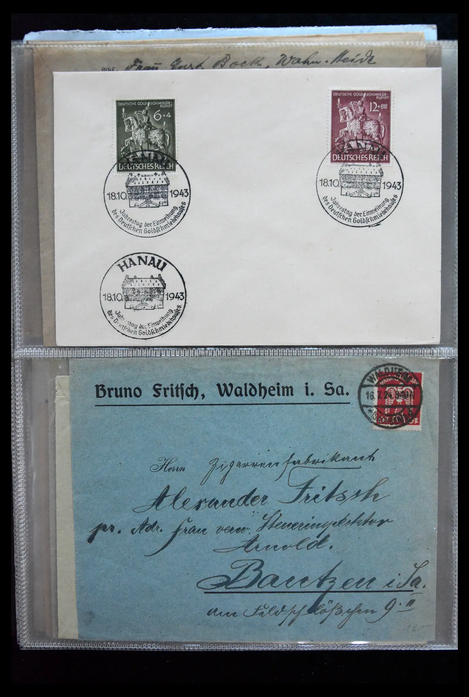 41226 0026 - Postzegelverzameling 41226 Duitse Reich brieven 1930-1945.