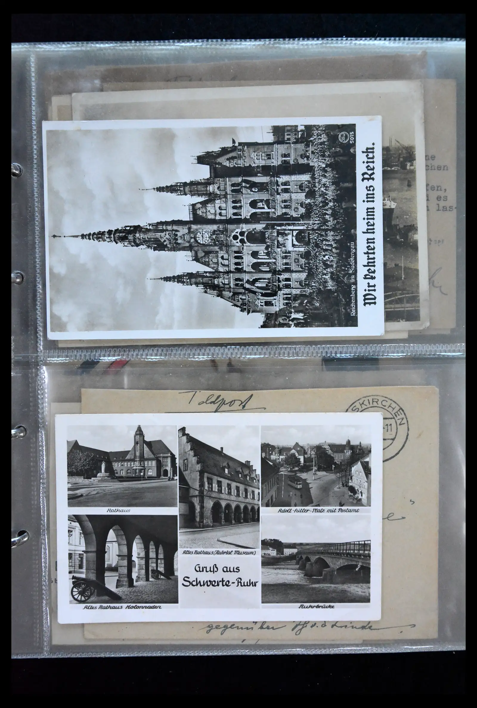 41226 0036 - Postzegelverzameling 41226 Duitse Reich brieven 1930-1945.