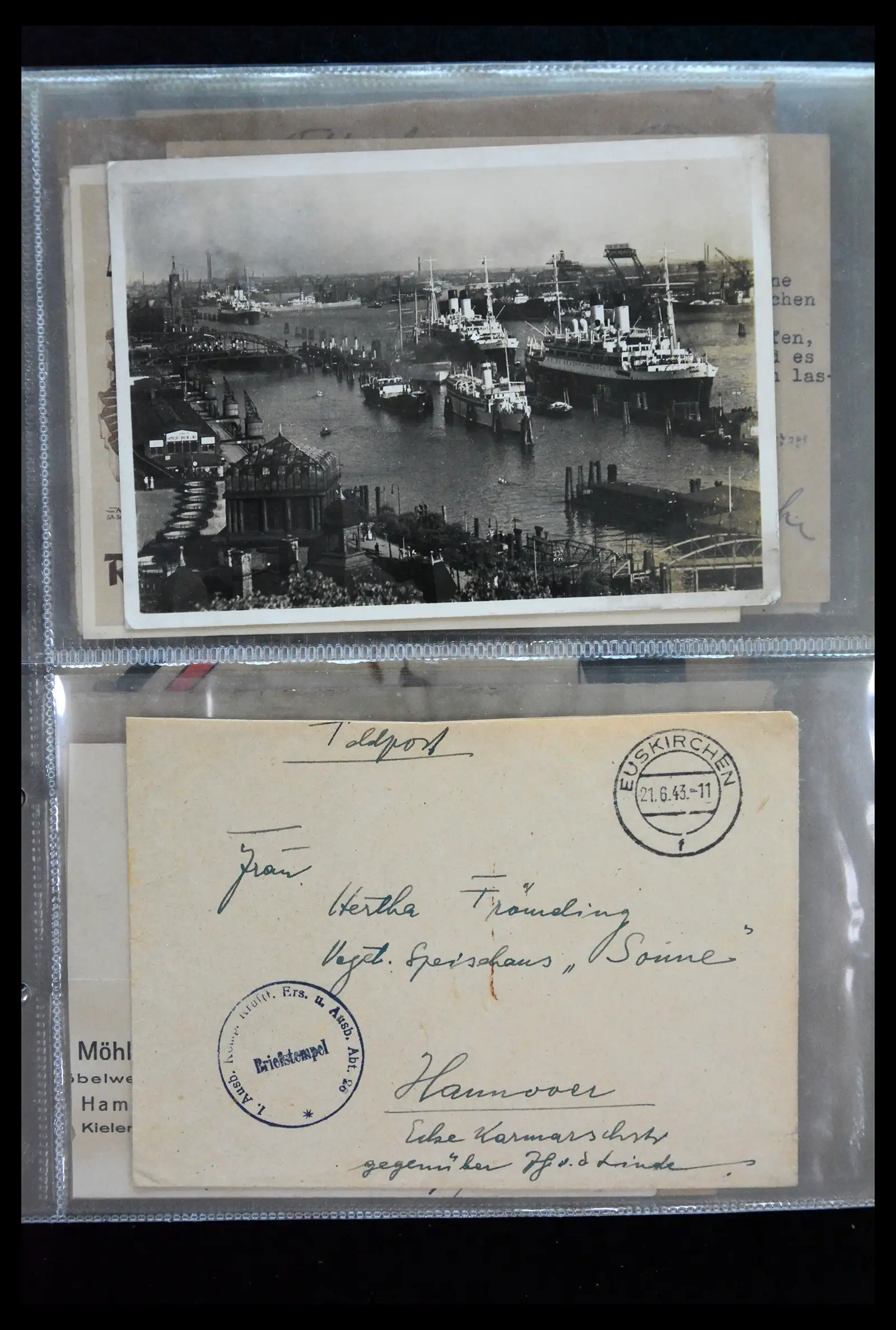 41226 0038 - Postzegelverzameling 41226 Duitse Reich brieven 1930-1945.
