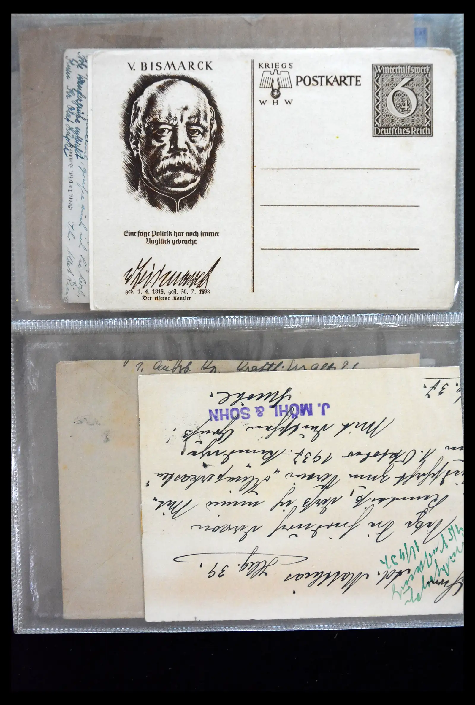 41226 0041 - Postzegelverzameling 41226 Duitse Reich brieven 1930-1945.