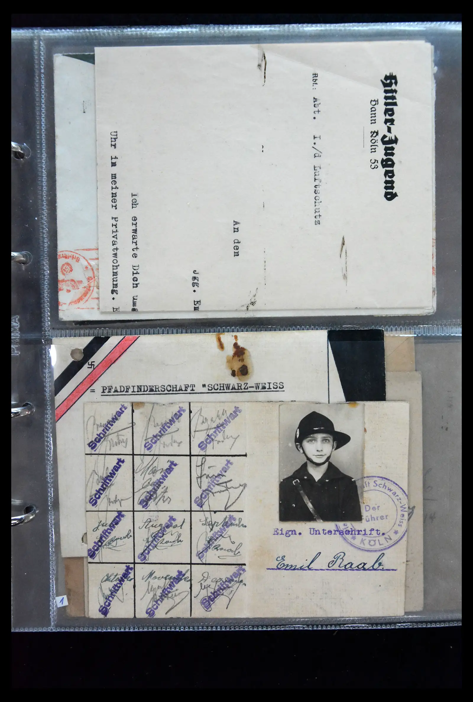 41226 0046 - Postzegelverzameling 41226 Duitse Reich brieven 1930-1945.